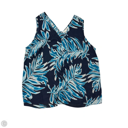 Top Sleeveless By Violet And Claire In Blue, Size: 2x