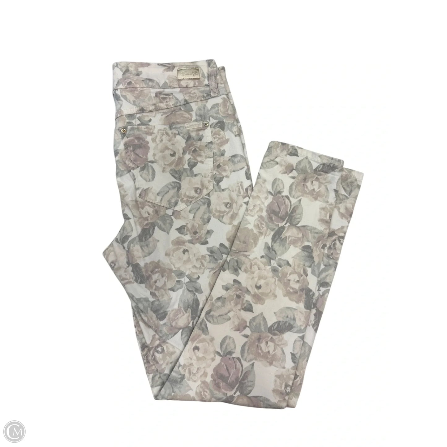 Pants Other By Seven 7 In Floral Print, Size: 8