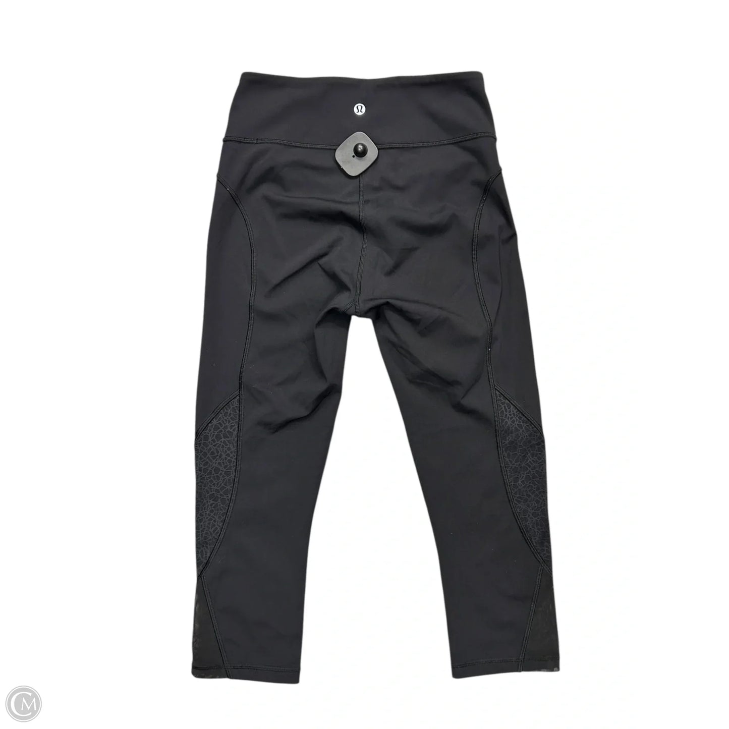 Athletic Capris By Lululemon In Black, Size: 4
