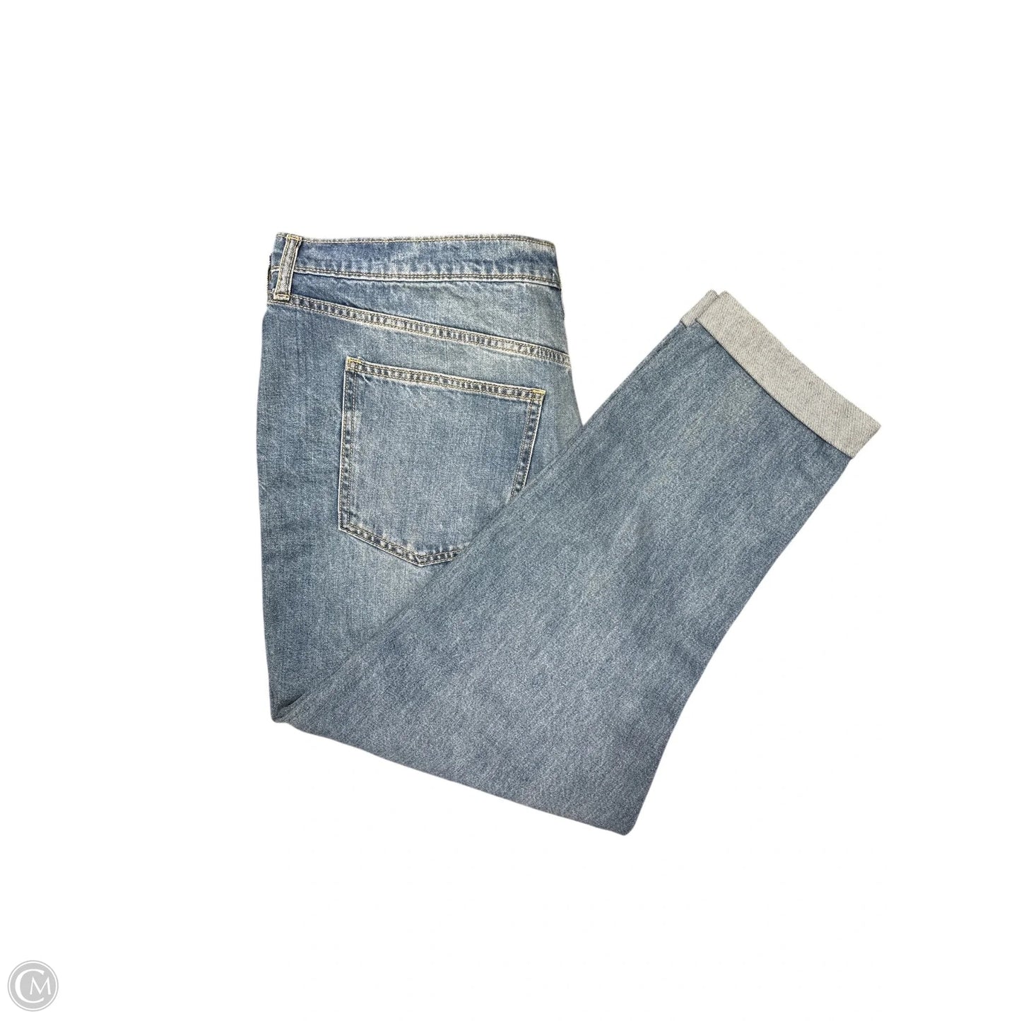 Jeans Boyfriend By Universal Thread In Blue Denim, Size: 18