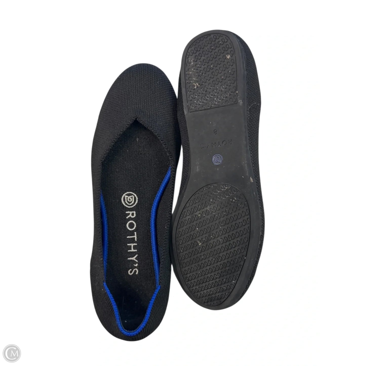 Shoes Flats By Rothys In Black, Size: 8