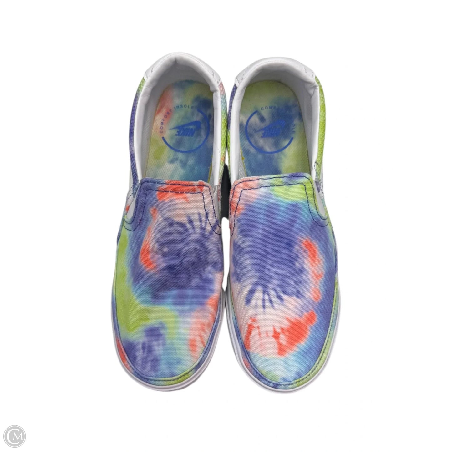Shoes Sneakers By Nike In Tie Dye Print, Size: 7.5
