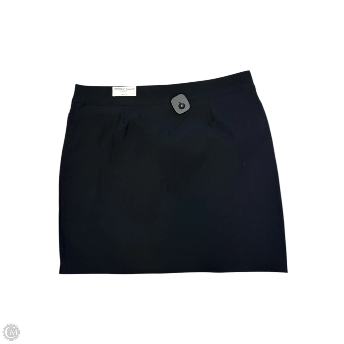 Skirt Midi By Chicos In Black, Size: 14