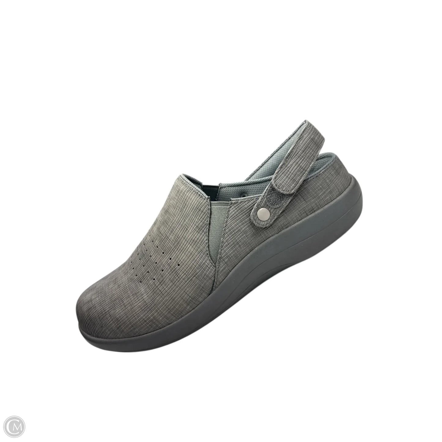 Shoes Flats By Pg In Grey, Size: 9