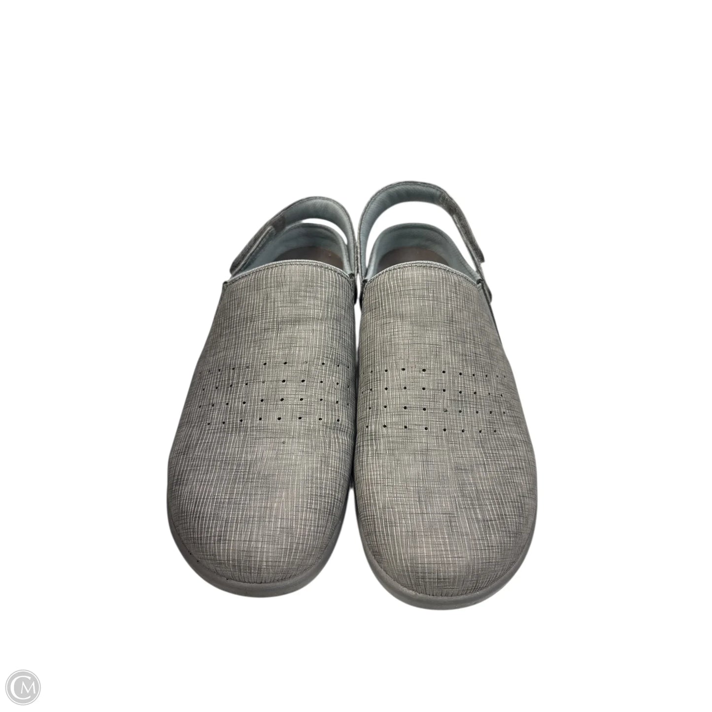 Shoes Flats By Pg In Grey, Size: 9