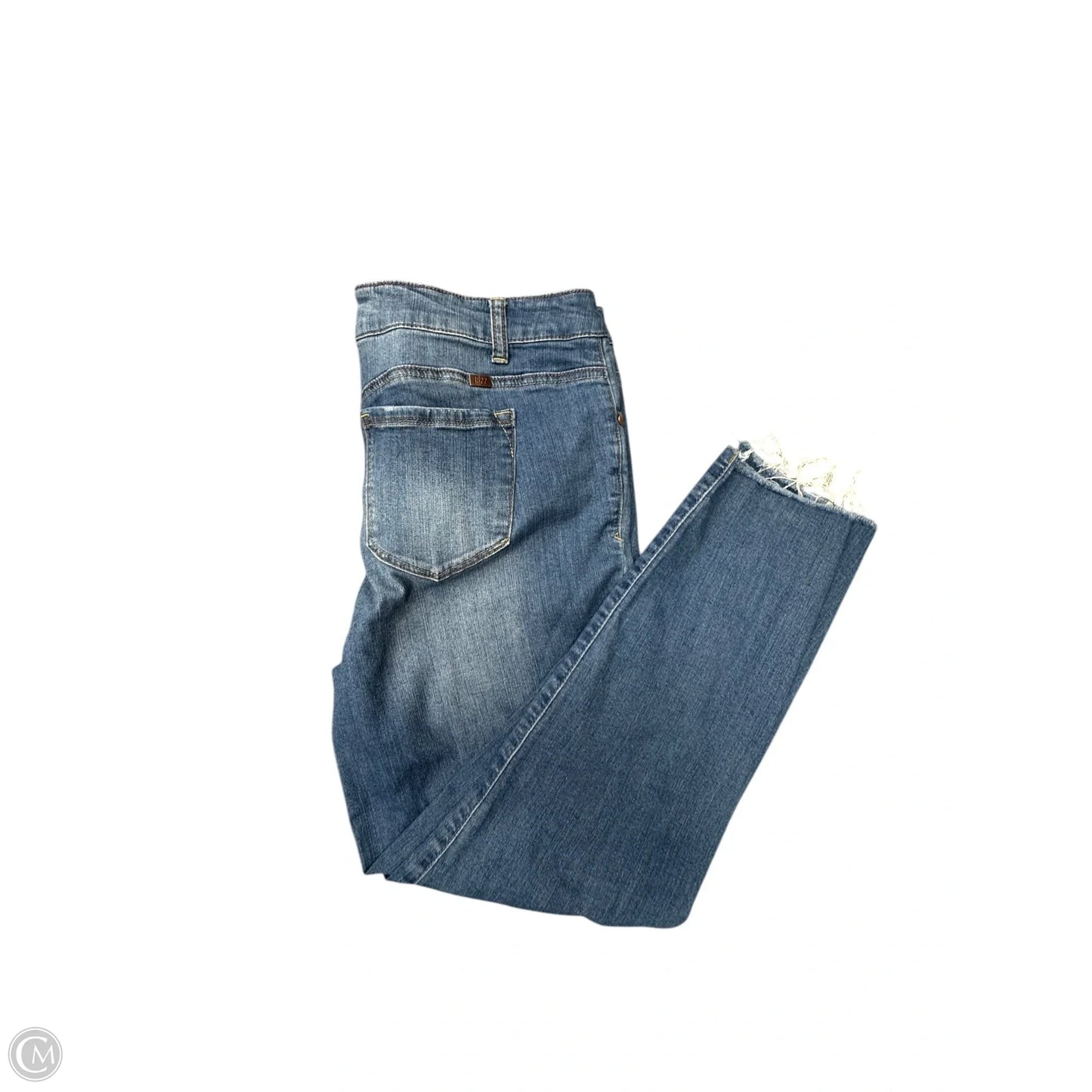 Jeans Cropped By 1822 Denim In Blue Denim, Size: 16