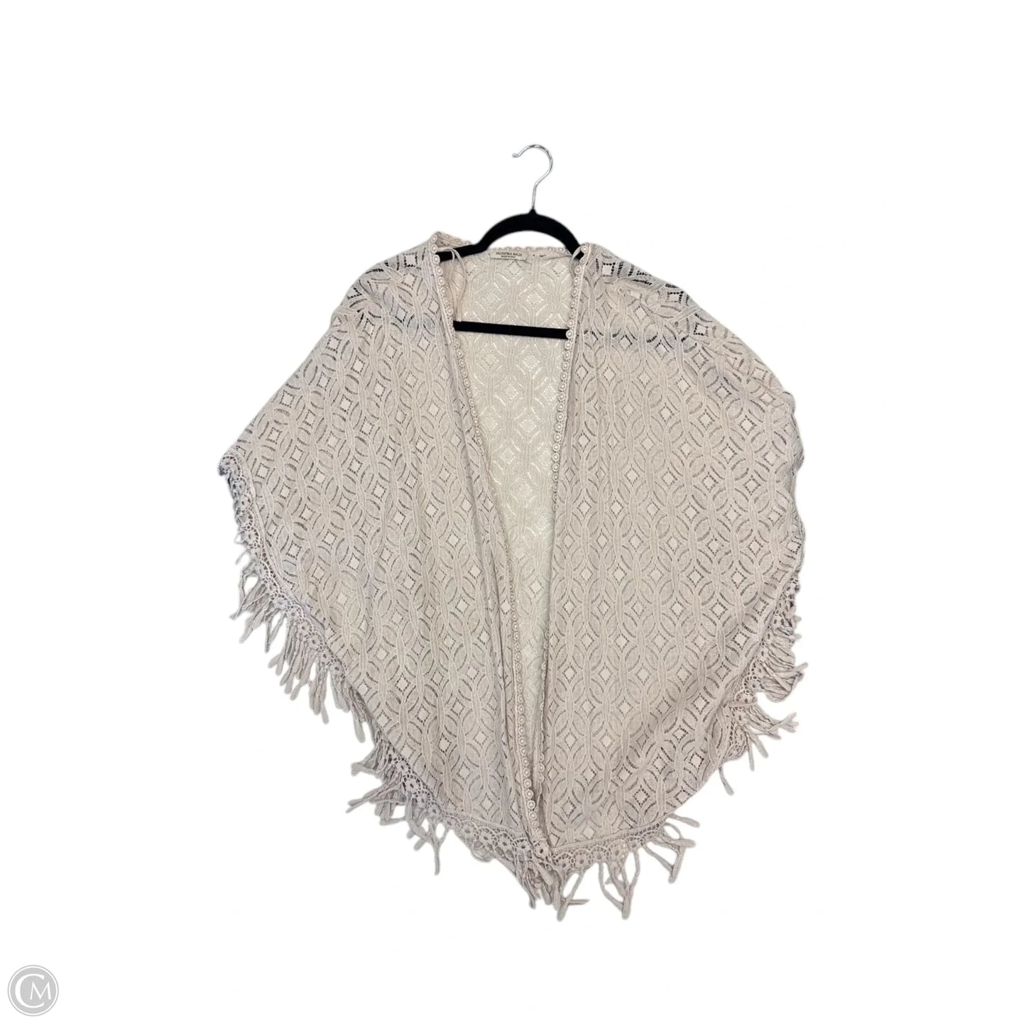 Shawl By Clothes Mentor In Cream
