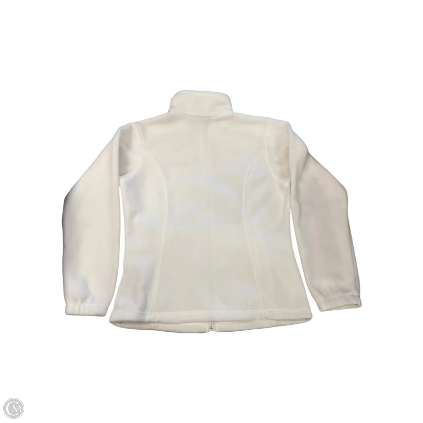 Jacket Fleece By Columbia In White, Size: M