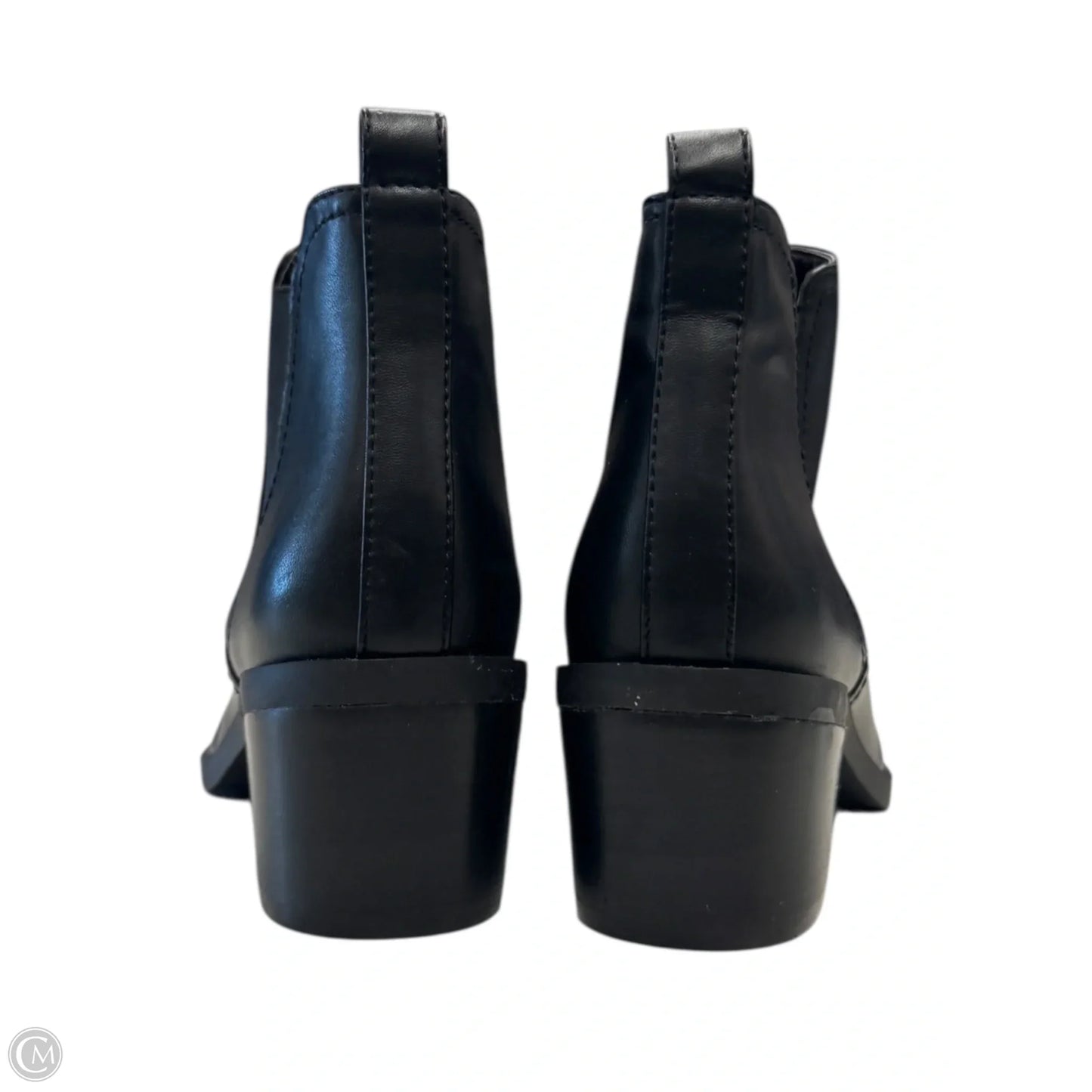 Boots Ankle Heels By Report In Black, Size: 6.5