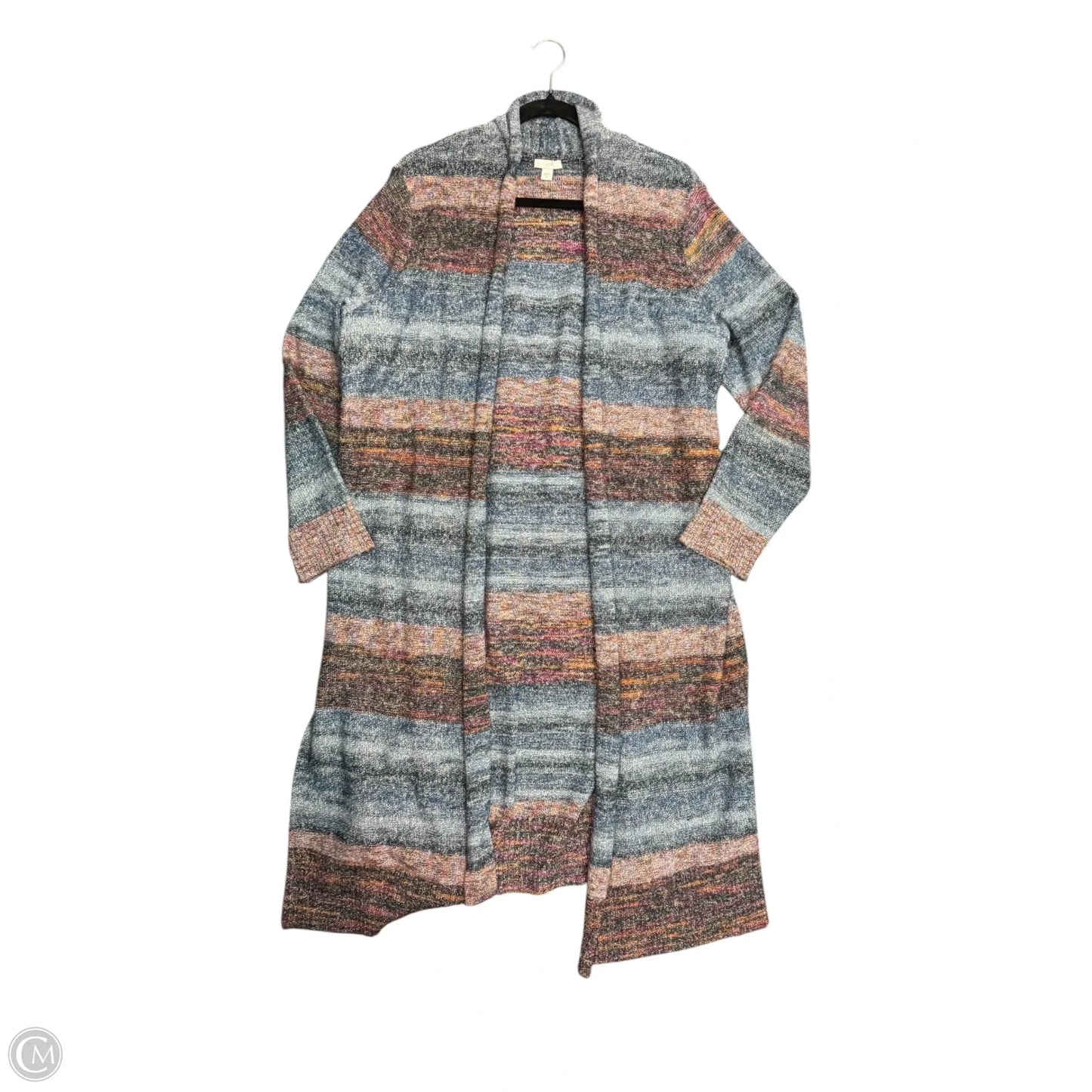 Cardigan By J. Jill In Multi-colored, Size: Xl
