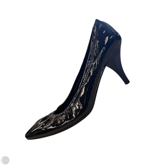 Shoes Luxury Designer By Prada In Black, Size: 9.5