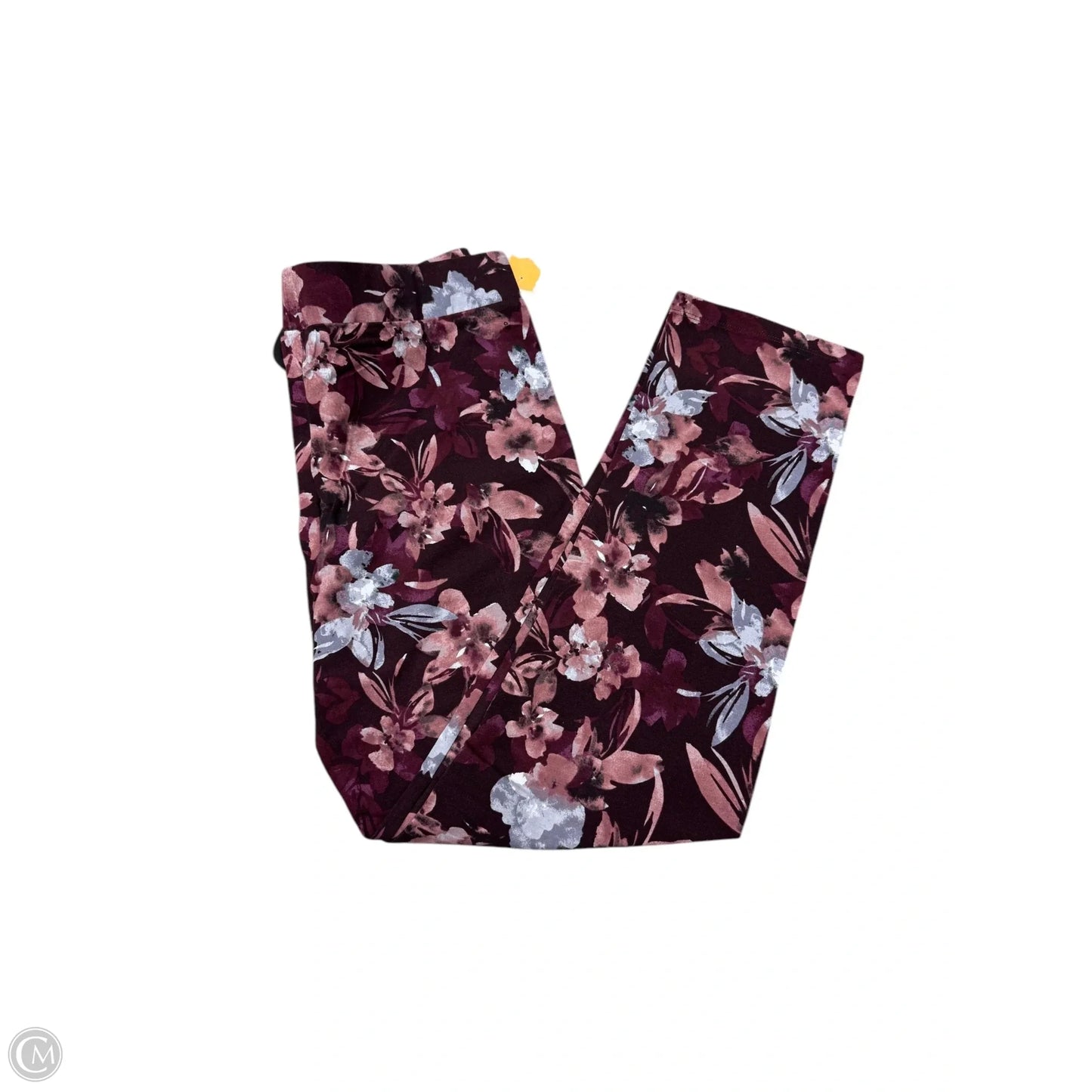 Pants Leggings By Logo In Purple, Size: 8