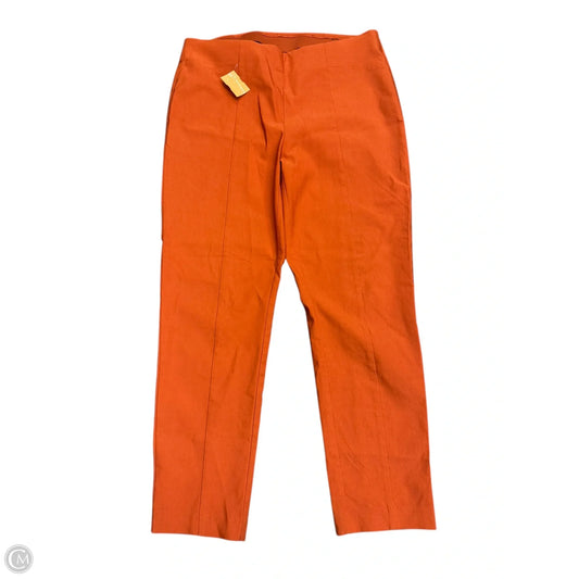 Pants Leggings By Chicos In Orange, Size: 26