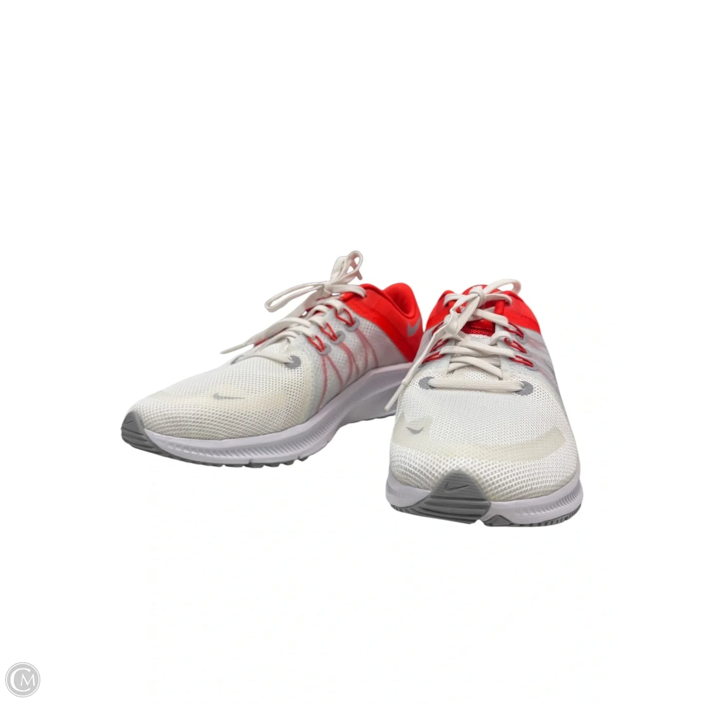 Shoes Athletic By Nike In Orange & White, Size: 8