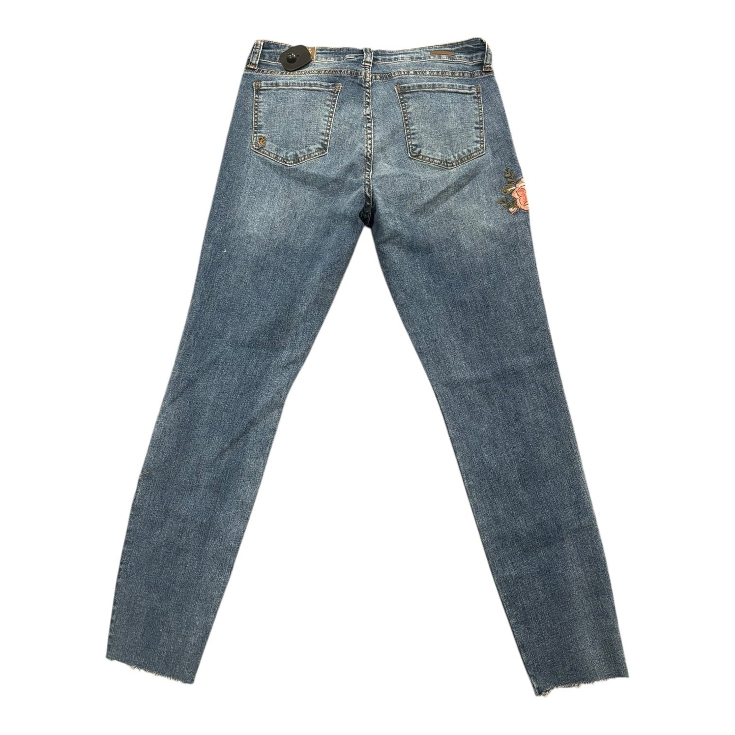 Jeans Skinny By Kut In Blue Denim, Size:10
