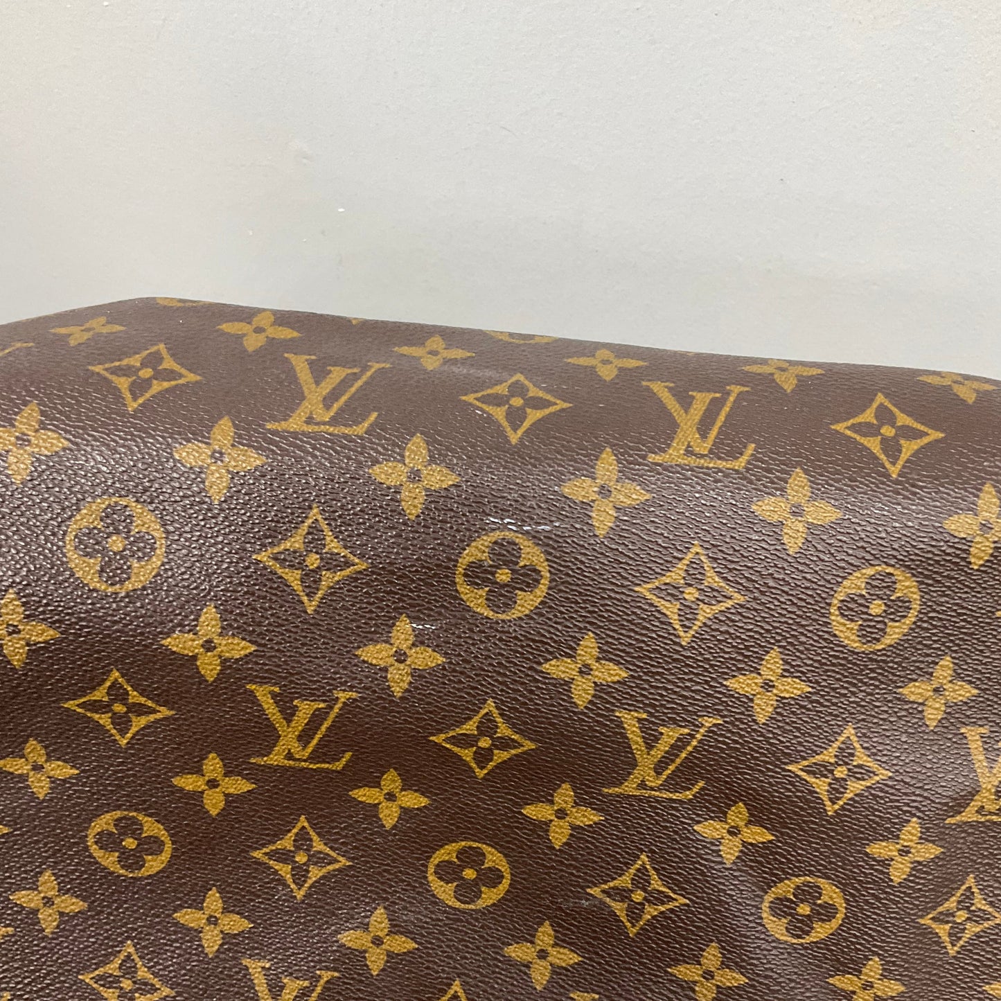 Handbag Luxury Designer By Louis Vuitton In Bronze, Size:Large