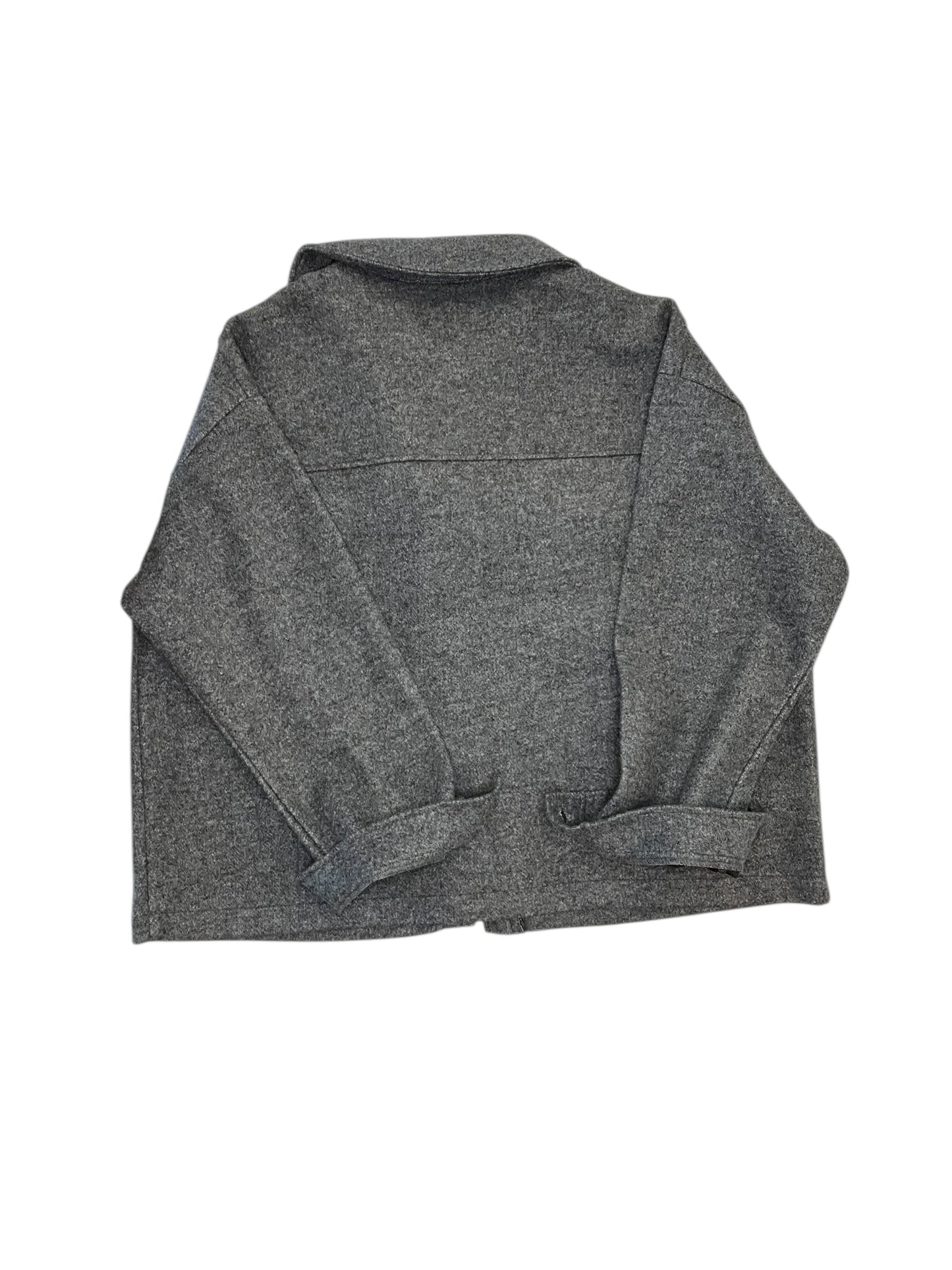 Jacket Shirt By Cj Banks In Grey, Size:Xl