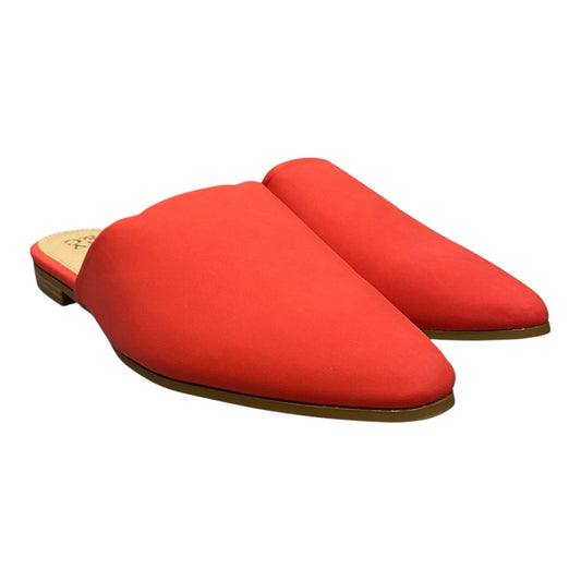 Shoes Flats By Ny Collection In Orange, Size:9