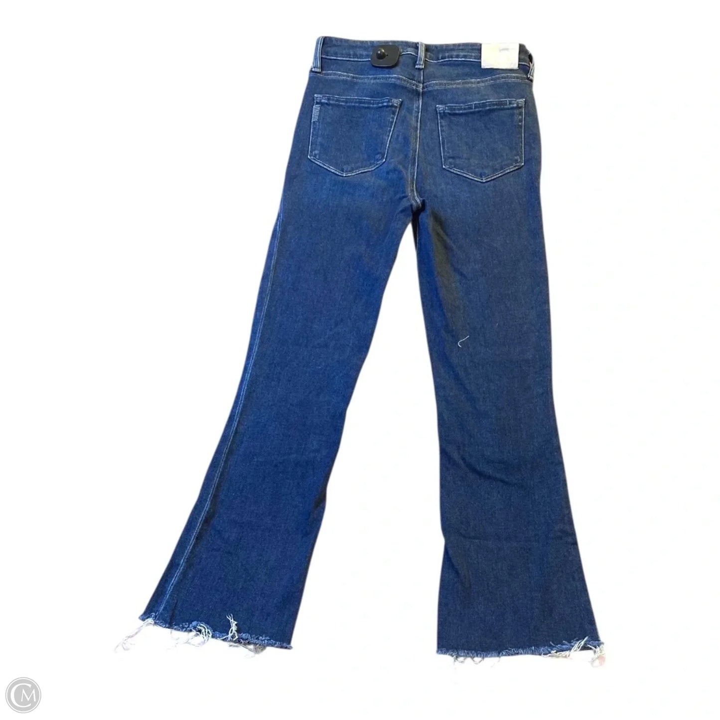 Jeans Straight By Paige In Blue Denim, Size: 4