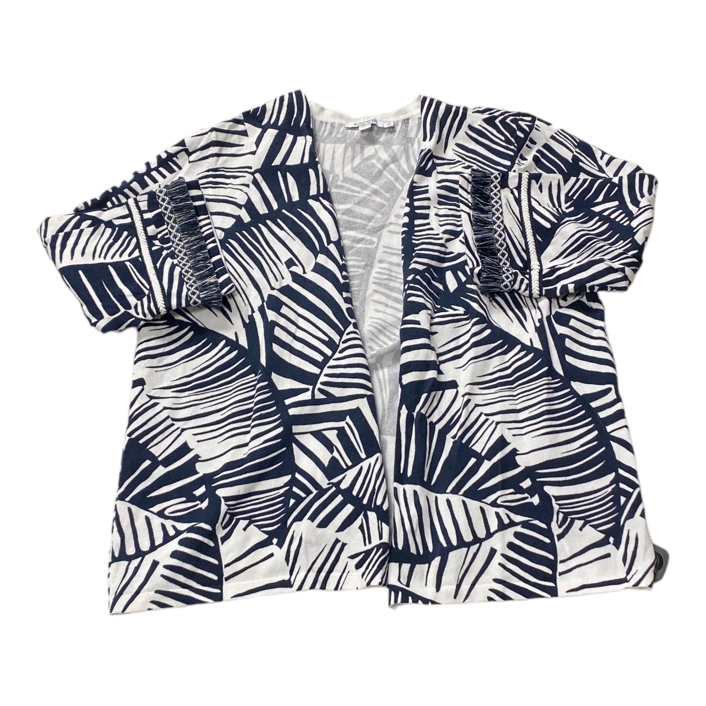 Sweater Cardigan By Chicos Size: L