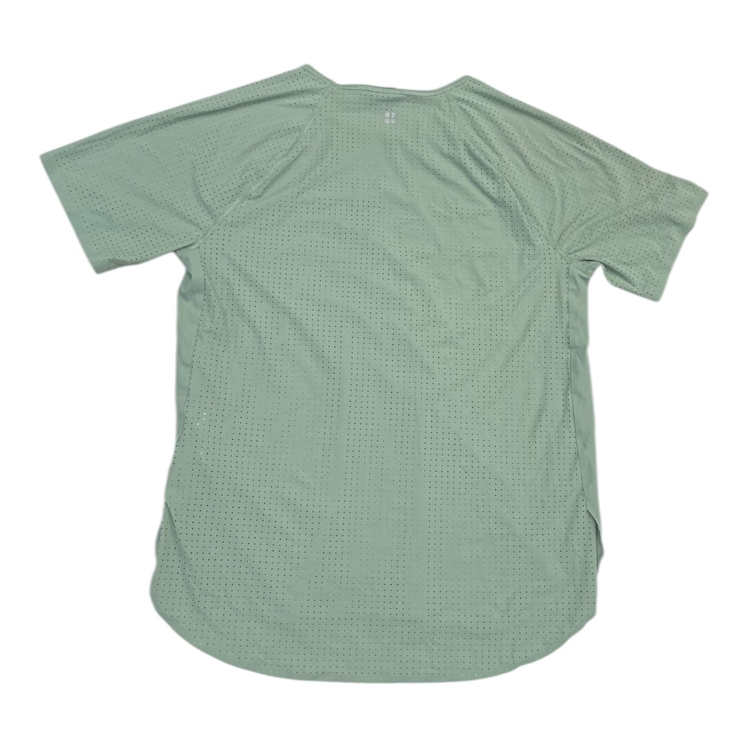 Athletic Top Short Sleeve By Sweaty Betty In Green, Size: S