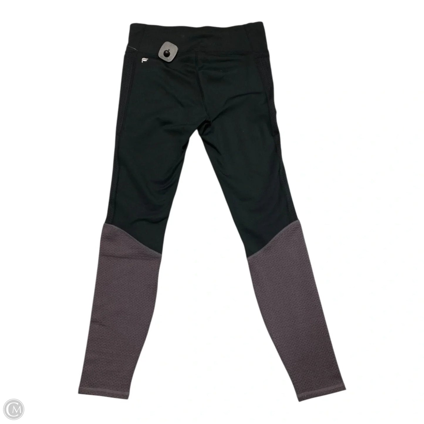 Athletic Leggings By Fabletics In Black & Purple, Size: S