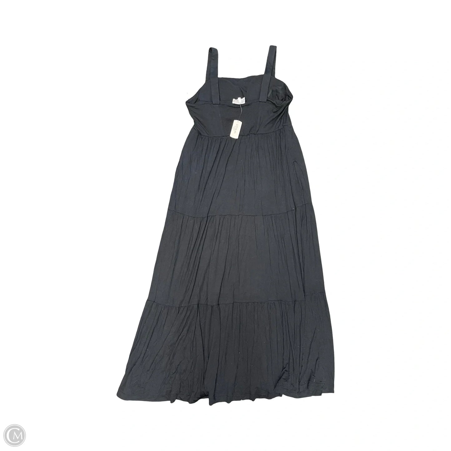 Dress Casual Maxi By Soma In Black, Size: L