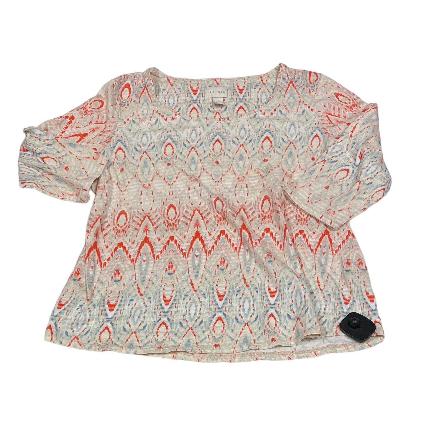 Top 3/4 Sleeve By Chicos Size: M
