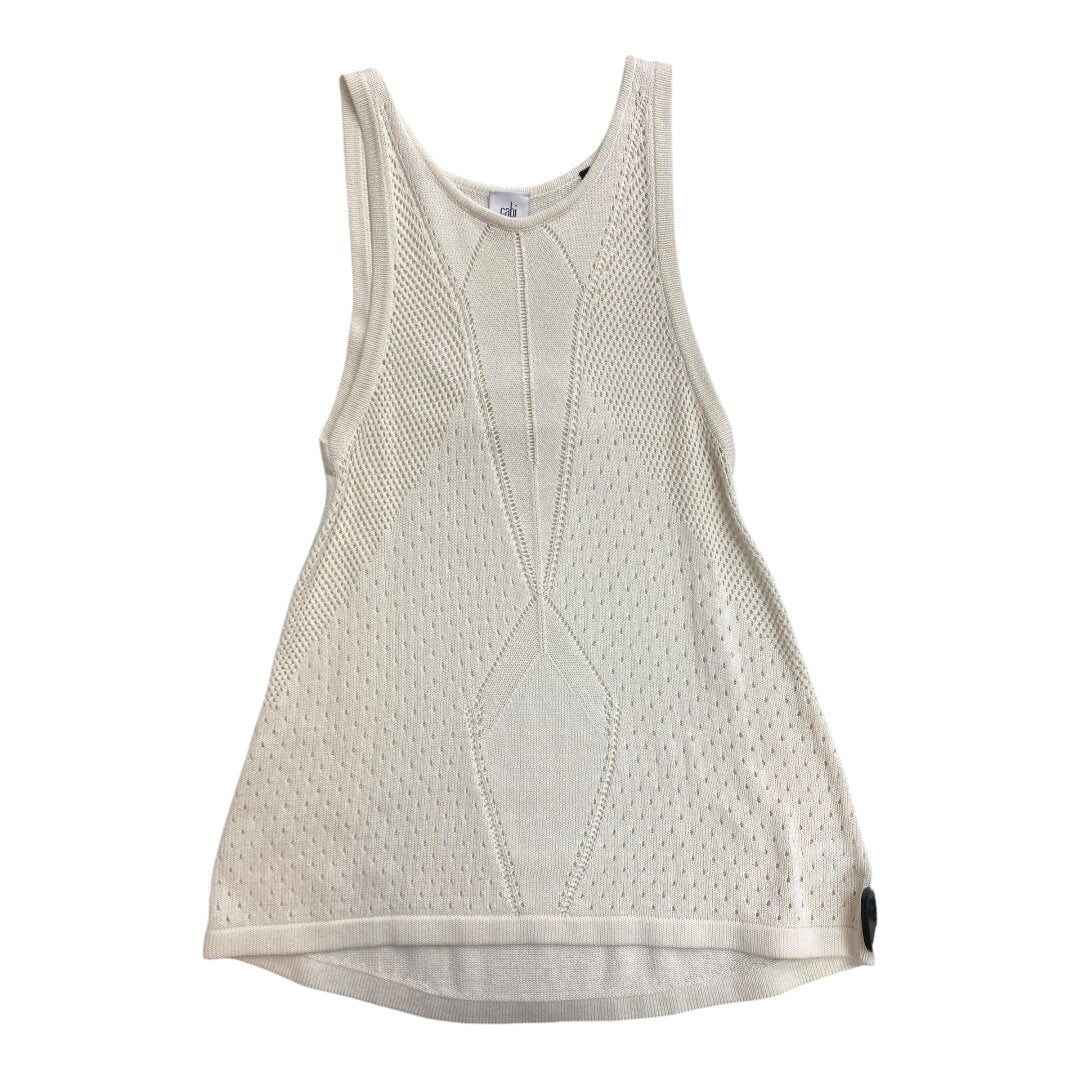 Top Sleeveless By Cabi Size: M