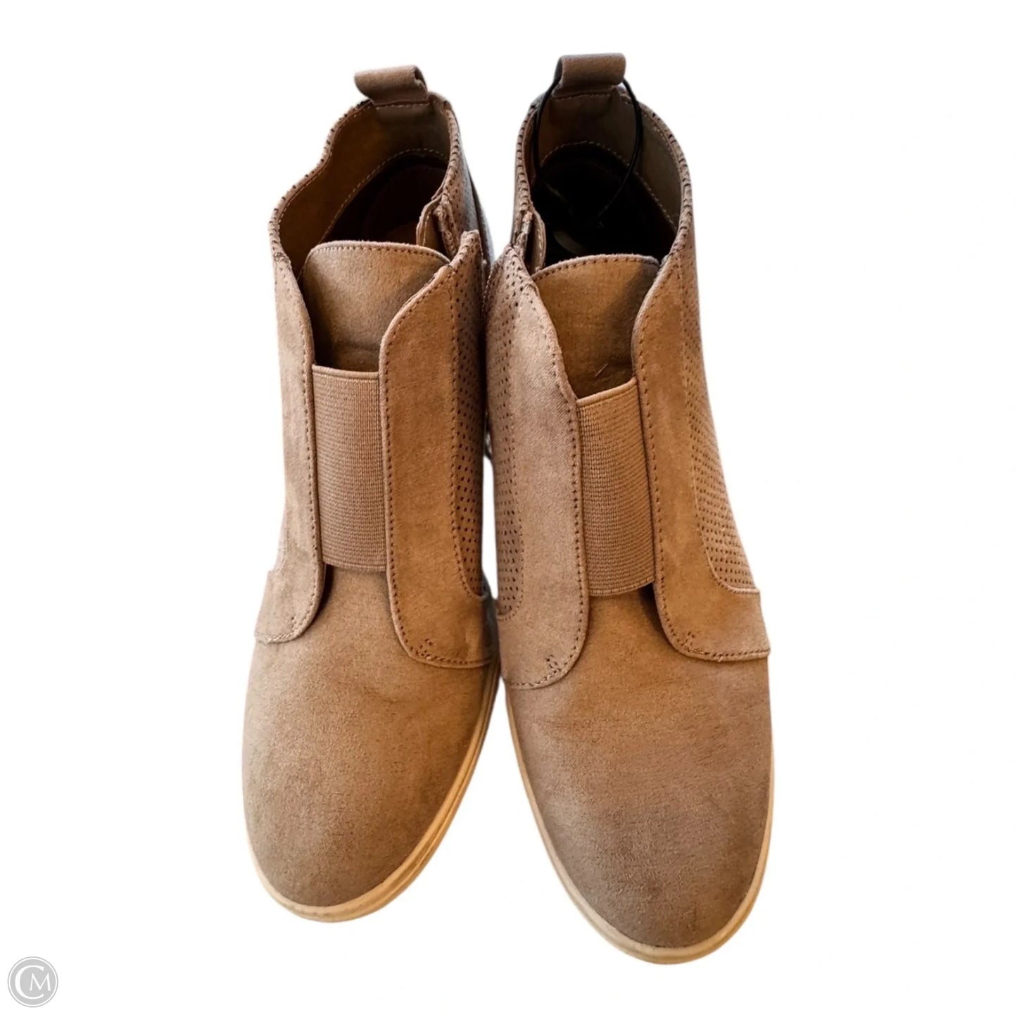 Boots Ankle Heels By A New Day In Taupe, Size: 7.5