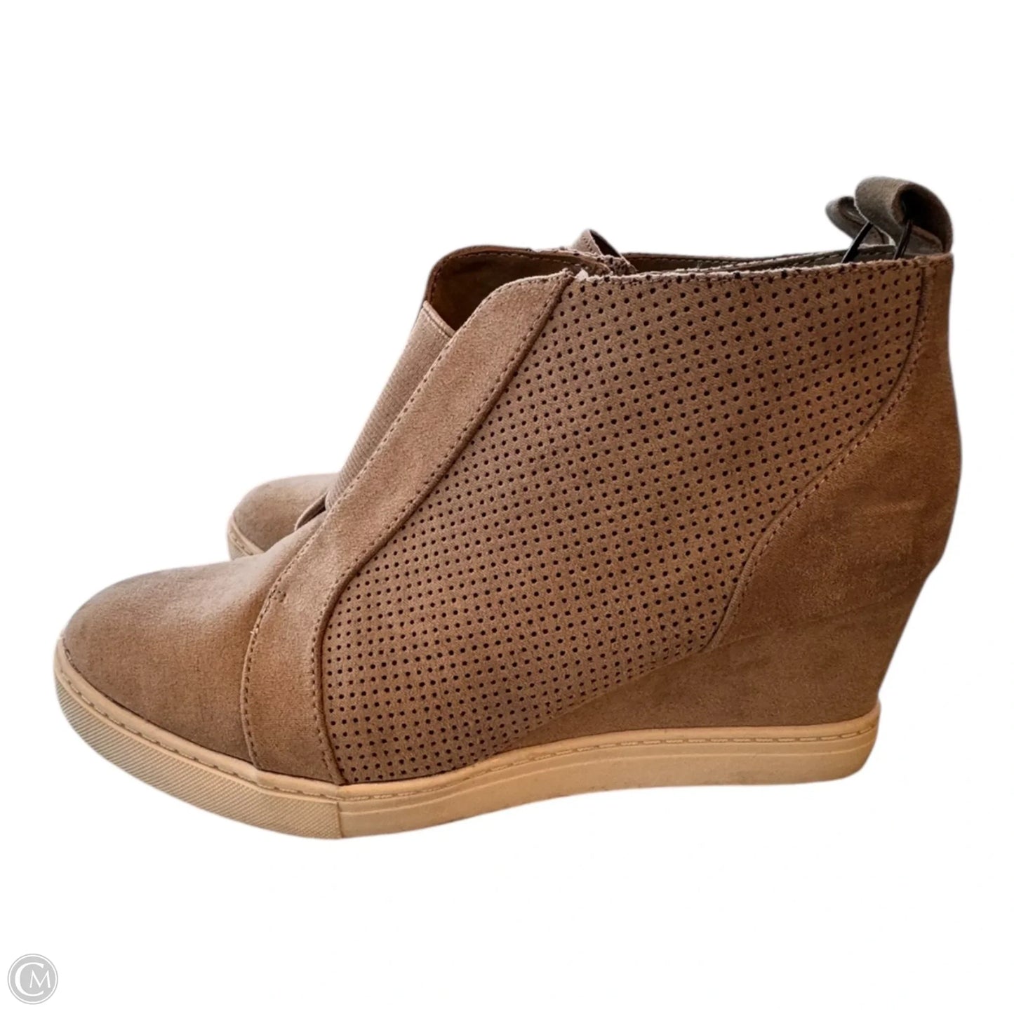 Boots Ankle Heels By A New Day In Taupe, Size: 7.5