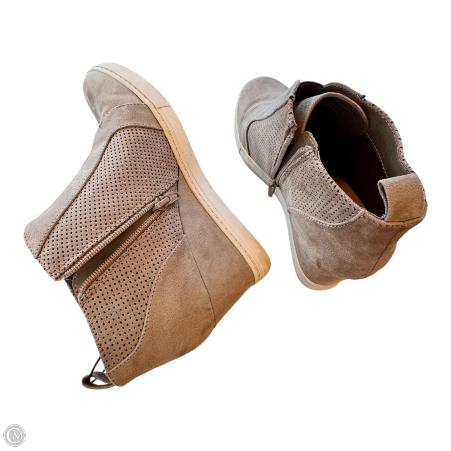 Boots Ankle Heels By A New Day In Taupe, Size: 7.5
