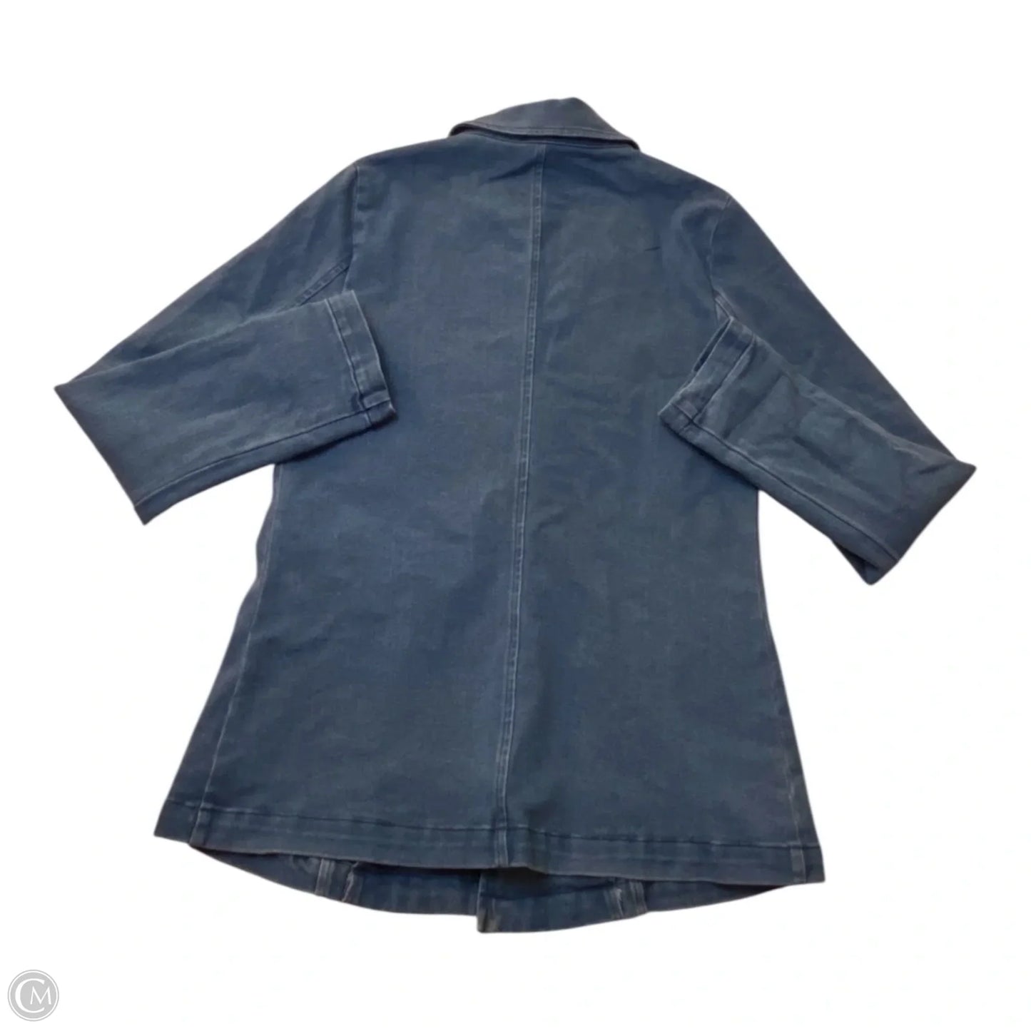 Blazer By Skies Are Blue In Blue Denim, Size: Xs