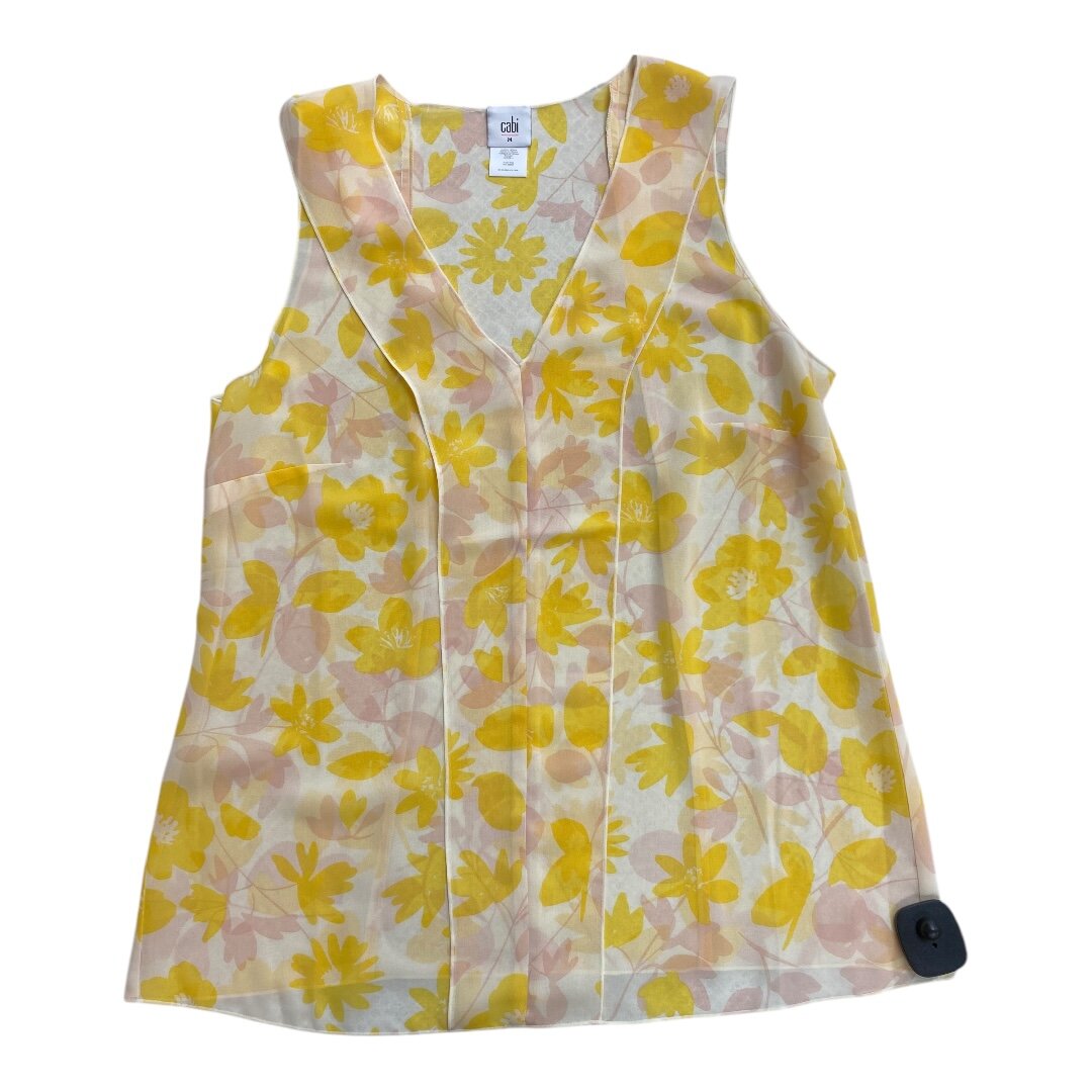 Top Sleeveless By Cabi Size: M