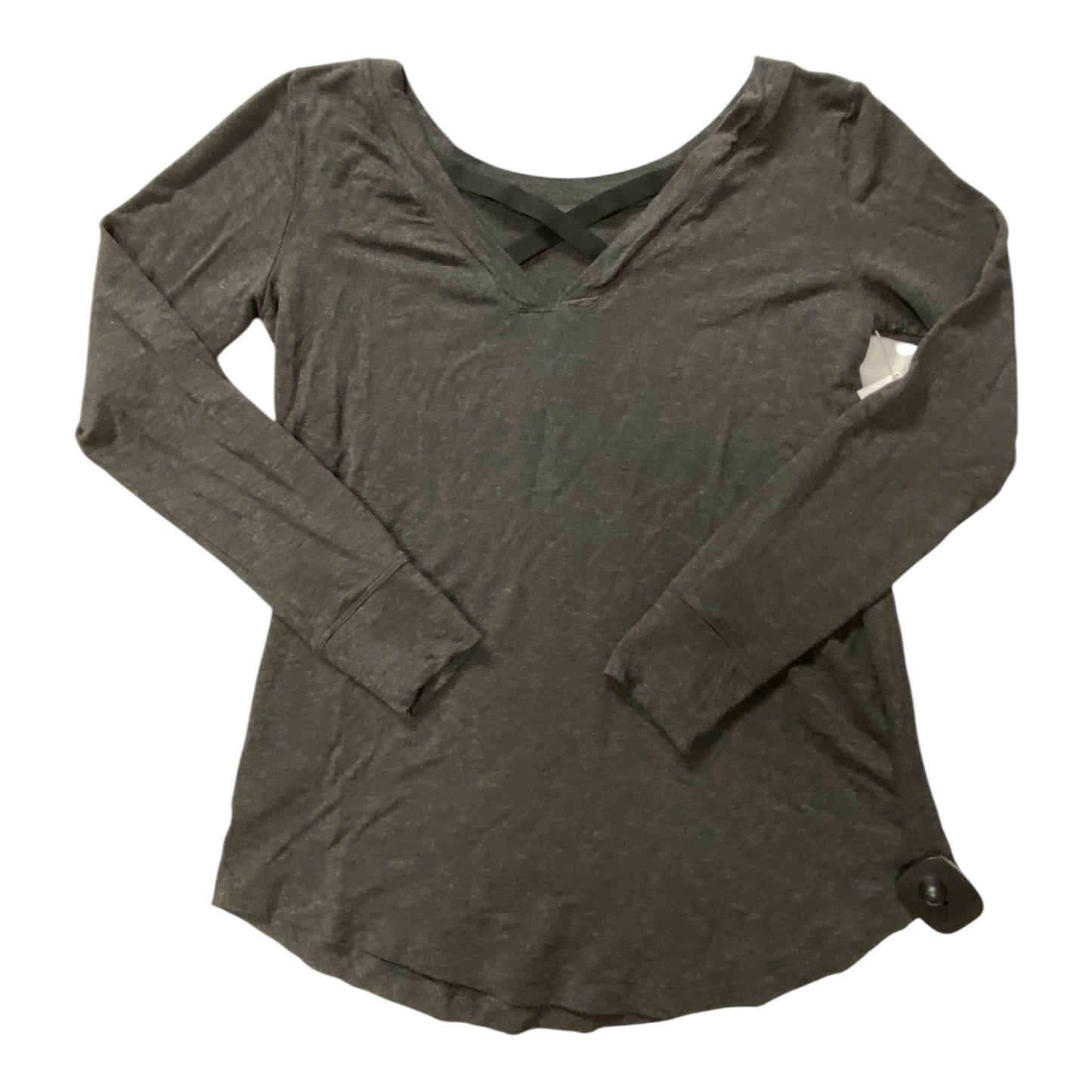 Top Long Sleeve By Cabi In Grey, Size: Xs