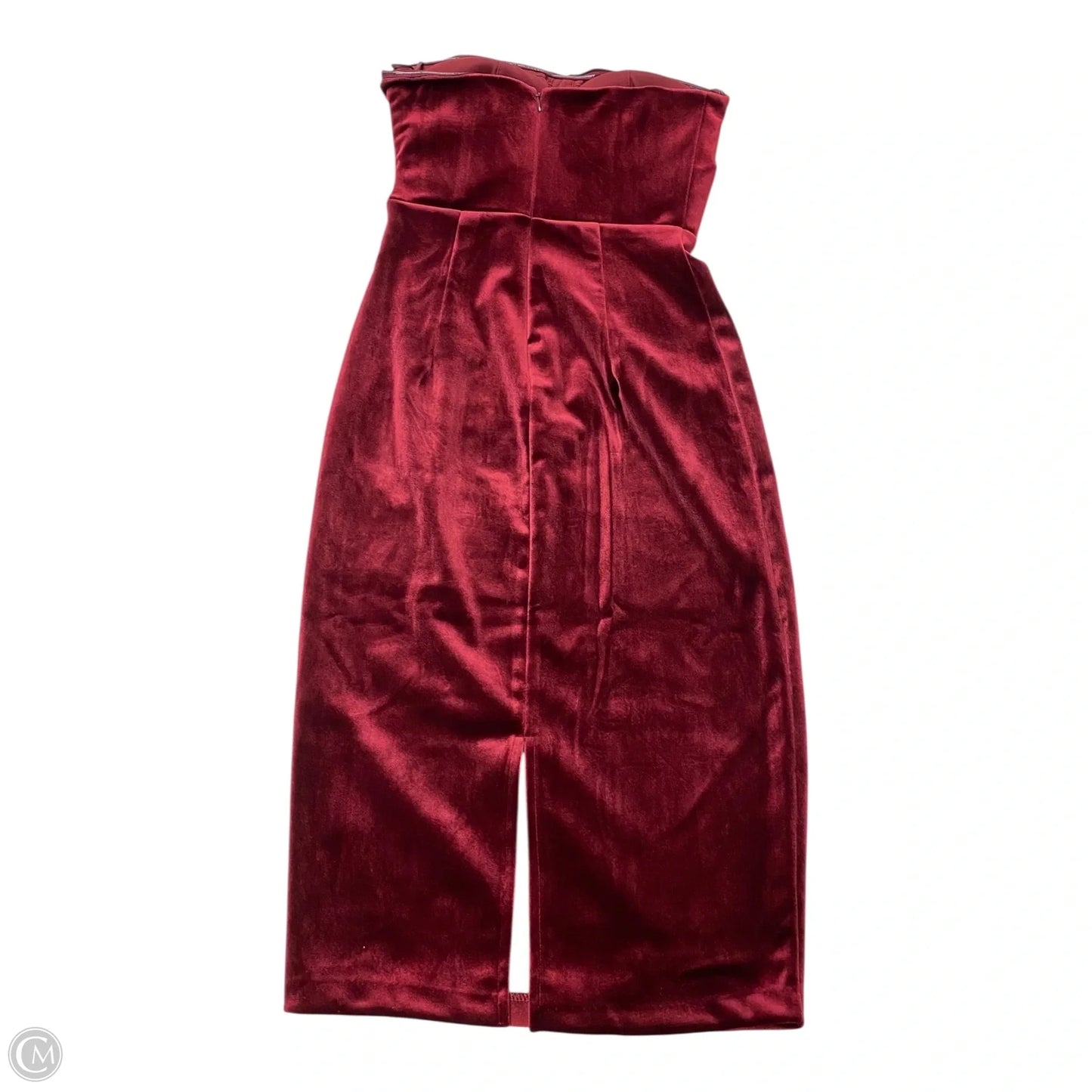 Dress Casual Midi By Express In Red, Size: Xs