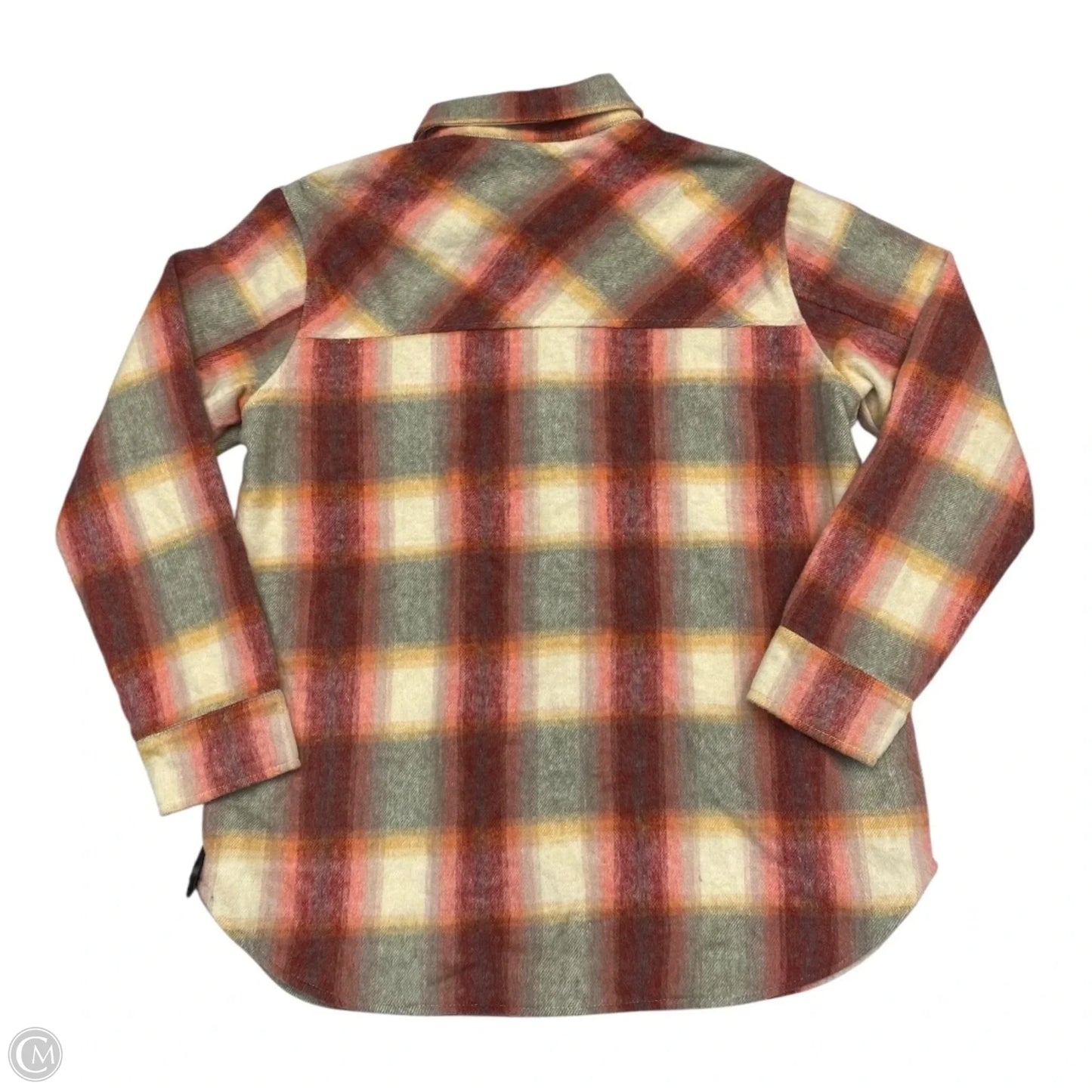 Jacket Other By Thread And Supply In Plaid Pattern, Size: L