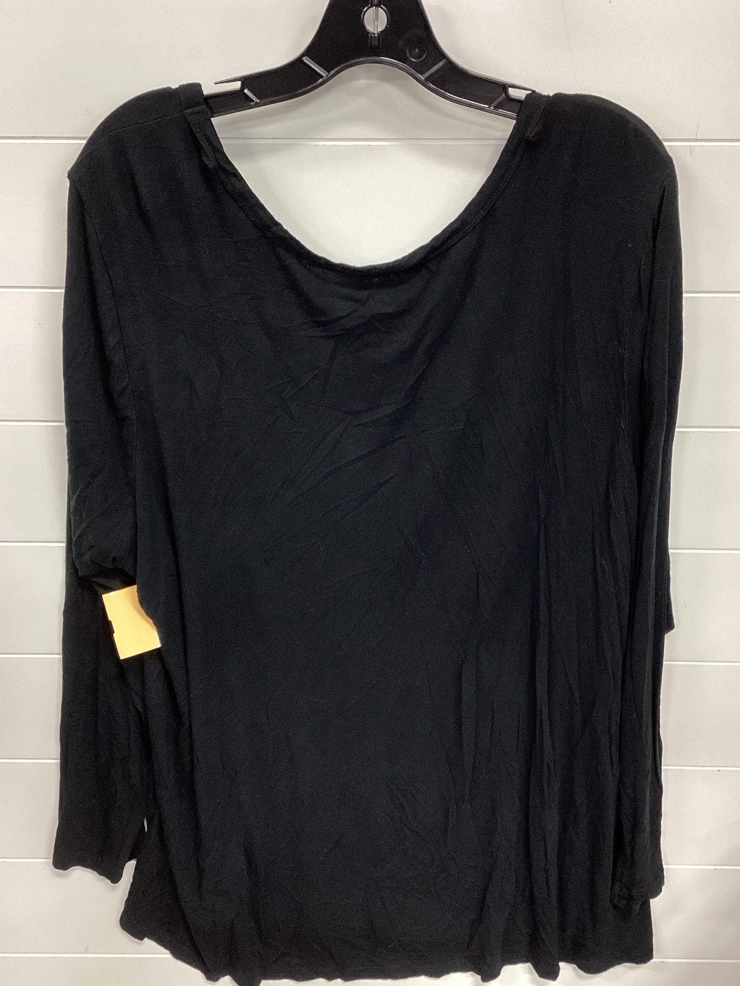 Top Ls By Maurices In Black, Size:3X