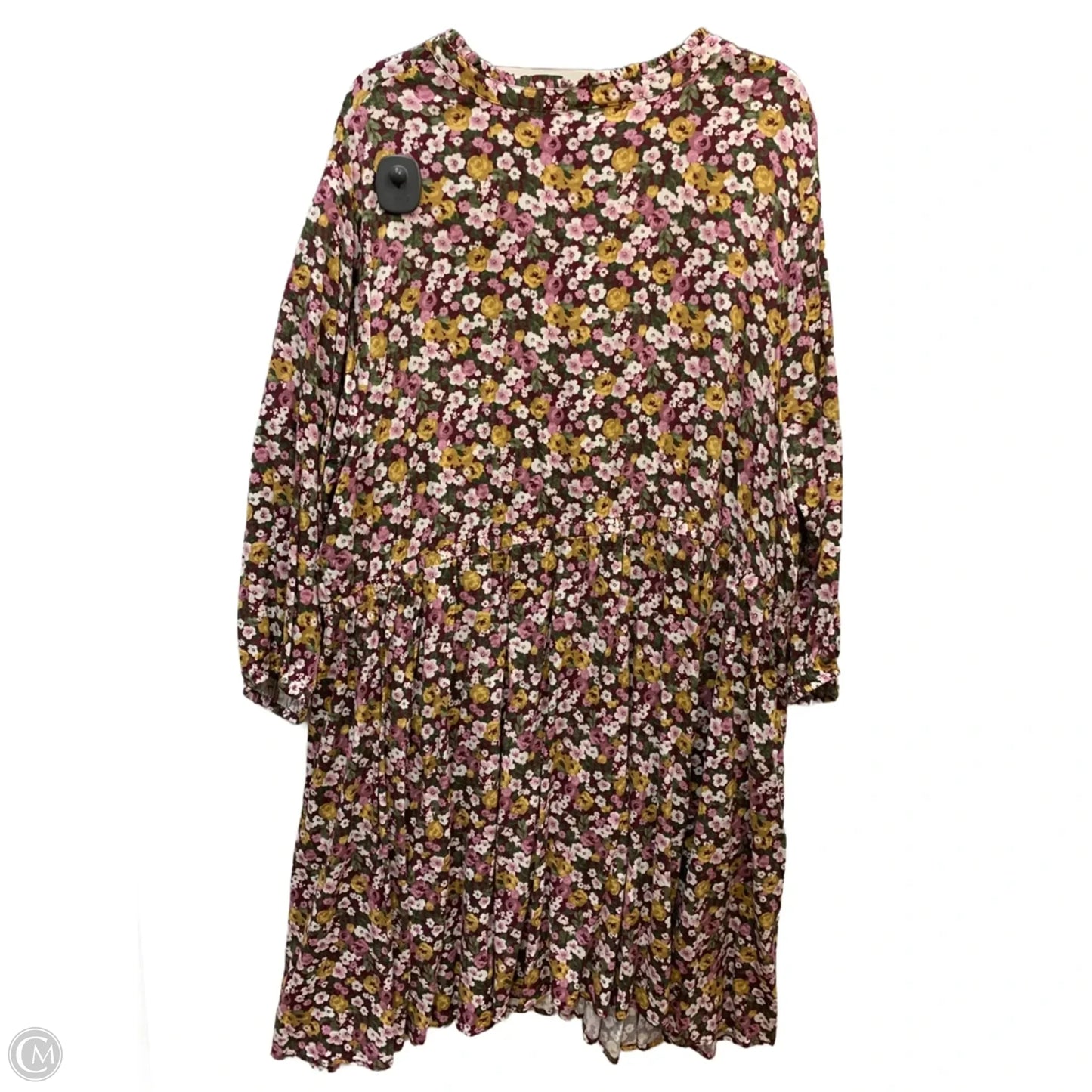 Dress Casual Midi By Torrid In Floral Print, Size: 4x