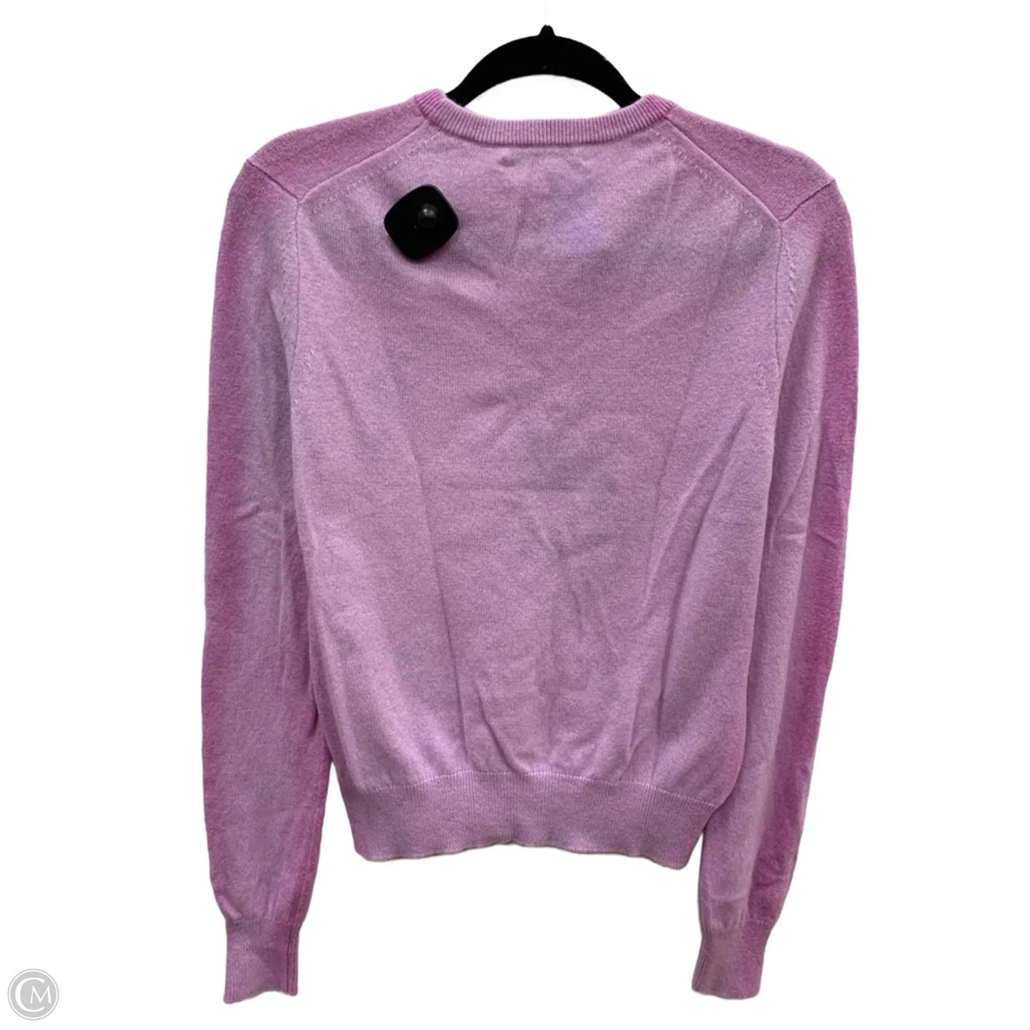 Sweater By White And Warren In Purple, Size: L
