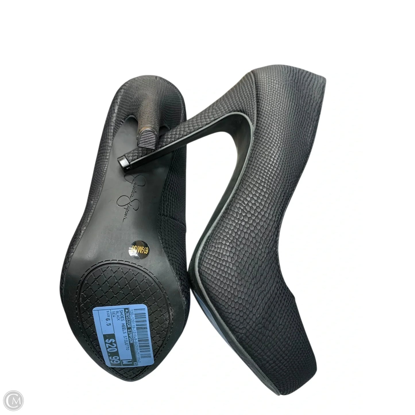 Shoes Heels Stiletto By Jessica Simpson In Black, Size: 6.5