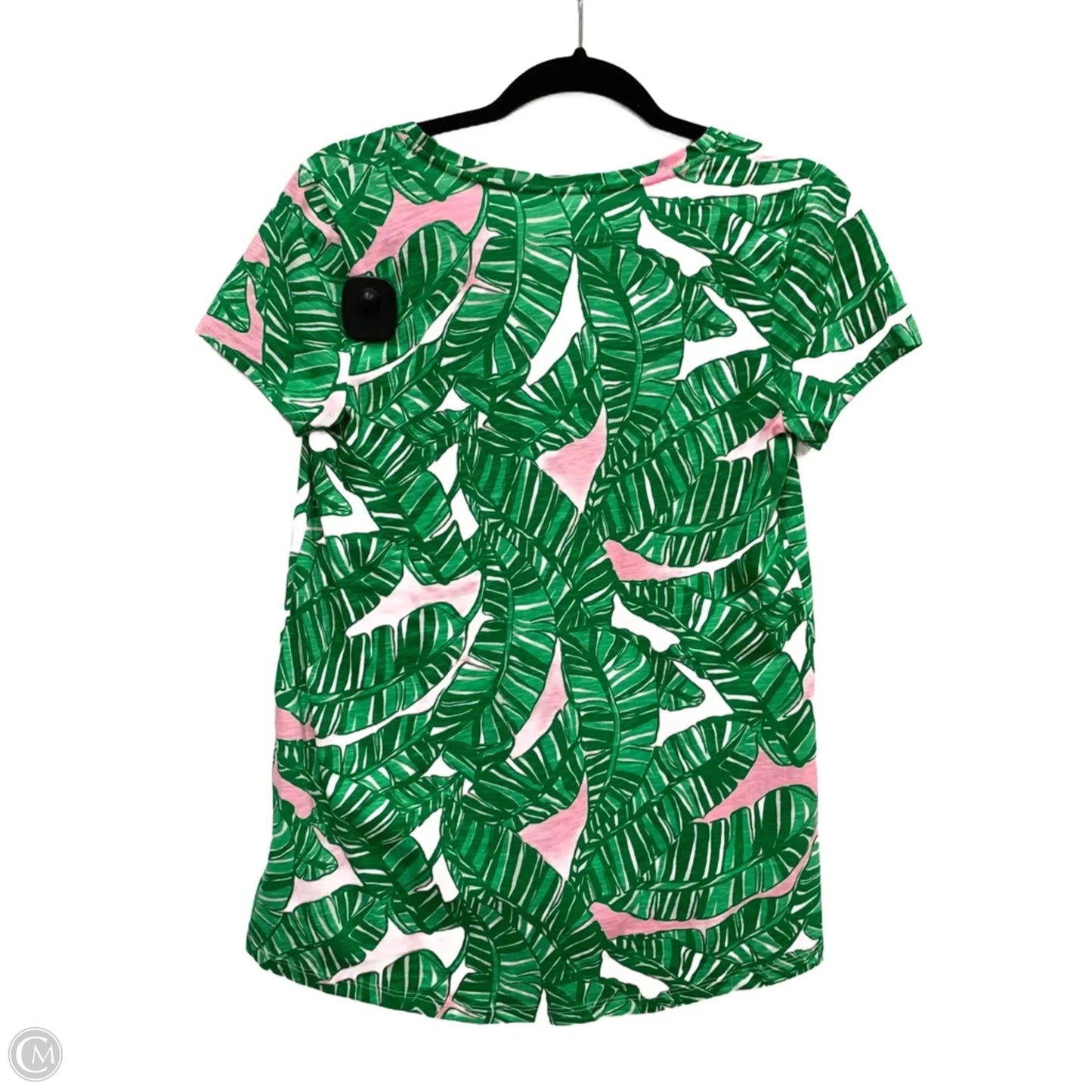 Top Short Sleeve Designer By Lilly Pulitzer In Green, Size: Xs
