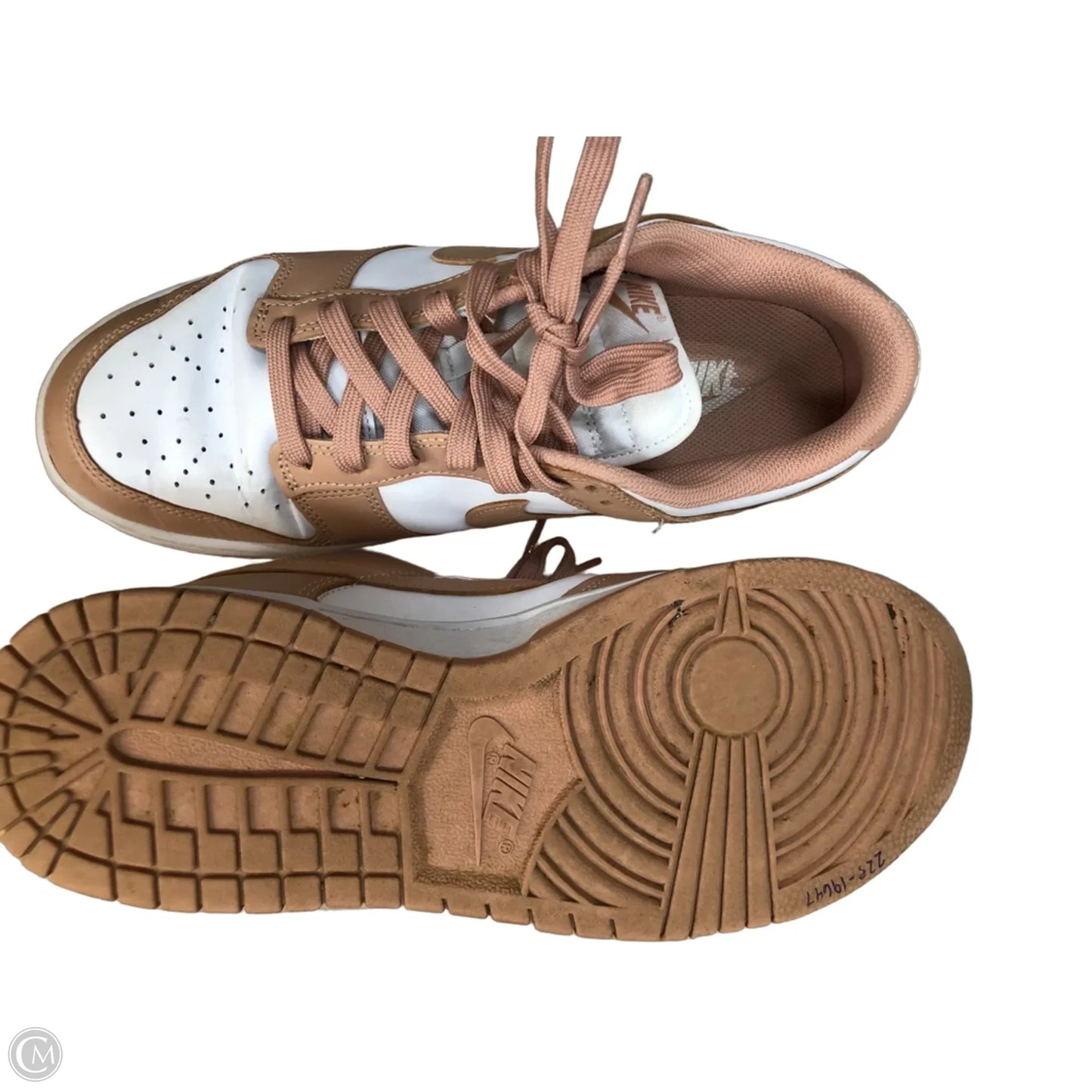 Shoes Sneakers By Nike In Pink & White, Size: 9.5