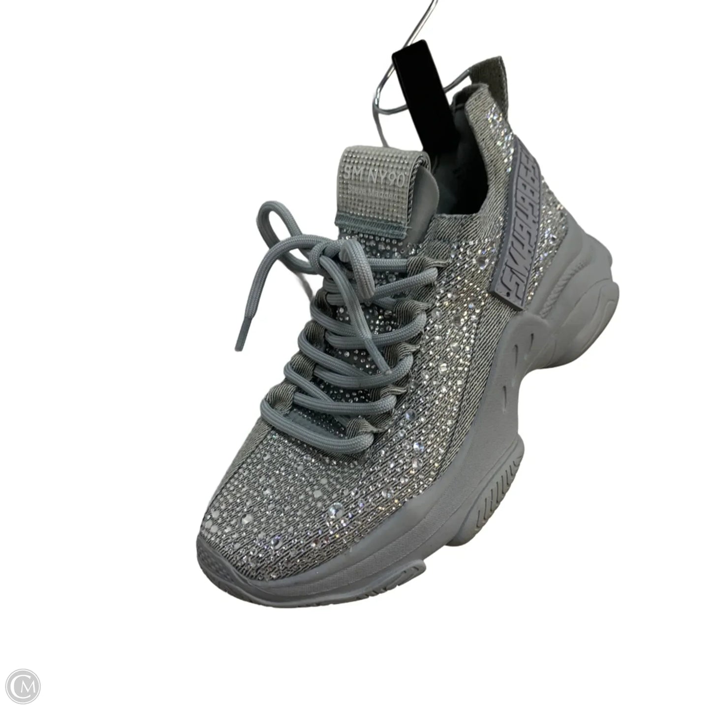 Shoes Sneakers Platform By Steve Madden In Grey, Size: 8