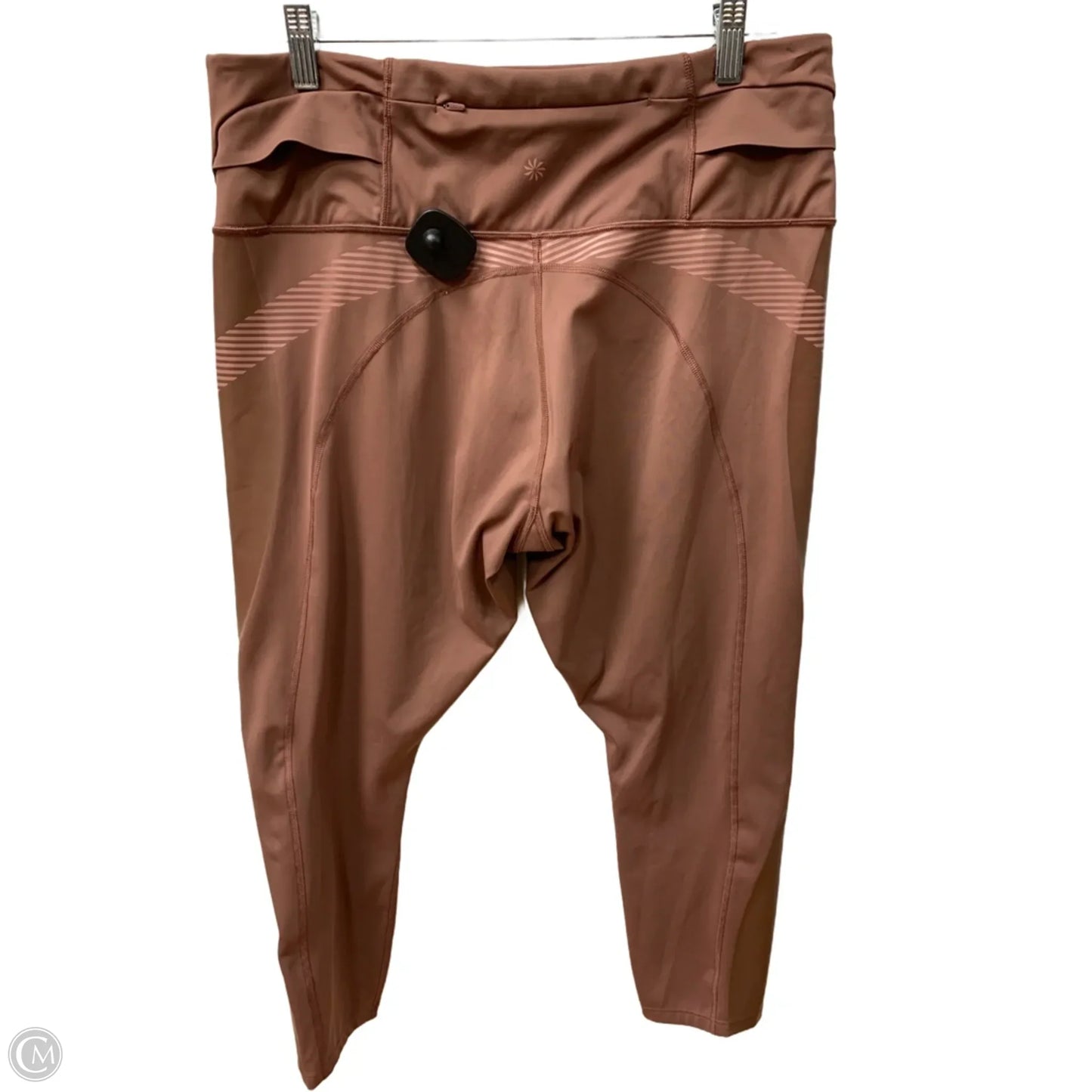 Athletic Leggings Capris By Athleta In Brown, Size: 2x