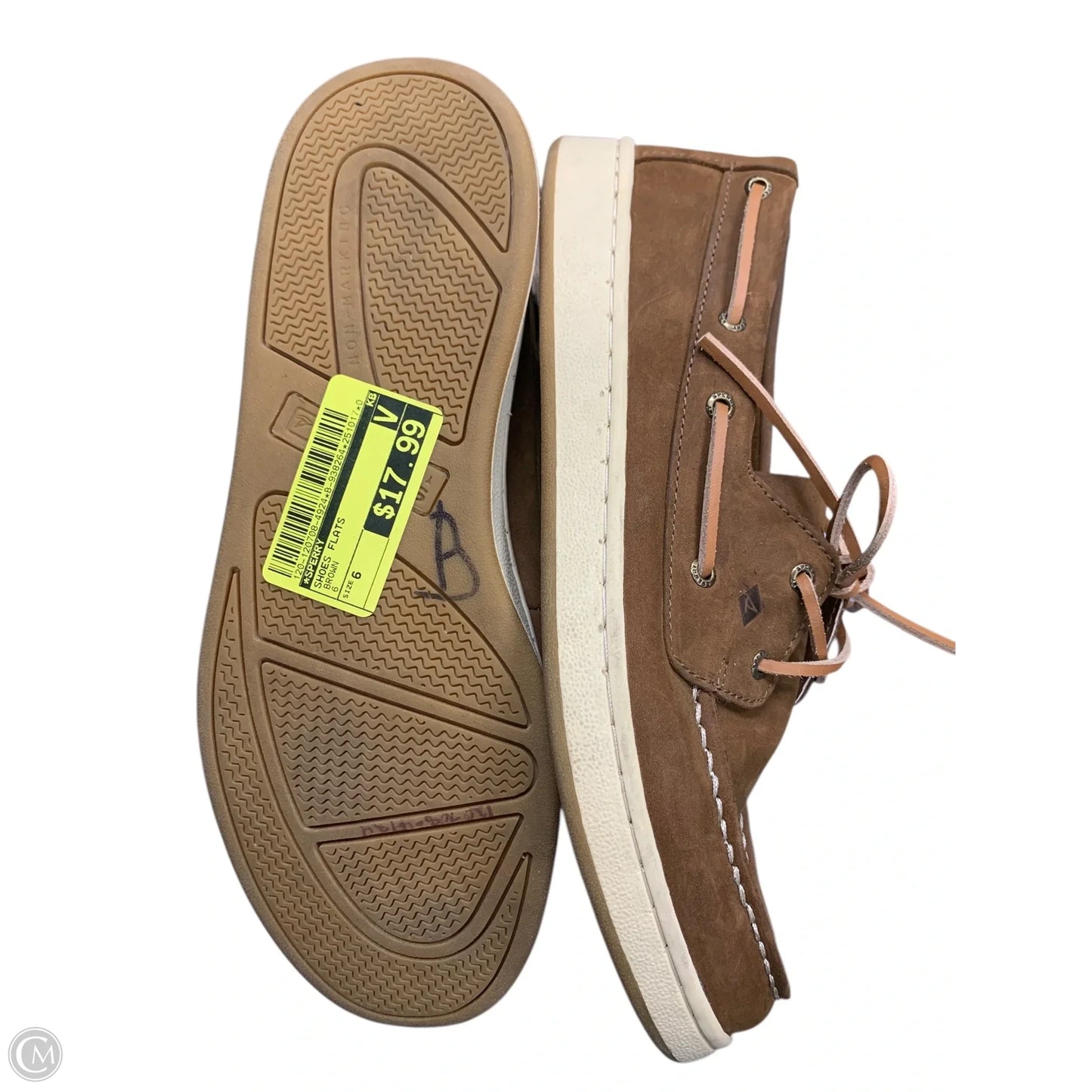 Shoes Flats By Sperry In Brown, Size: 6