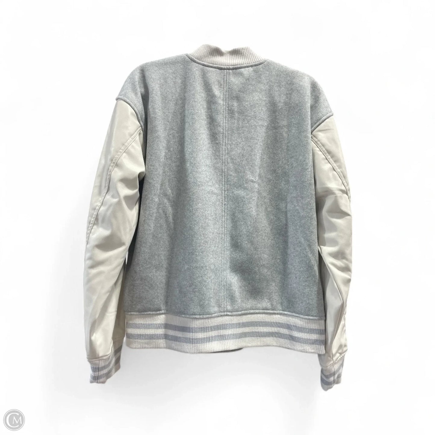 Jacket Other By Old Navy In Grey & White, Size: M