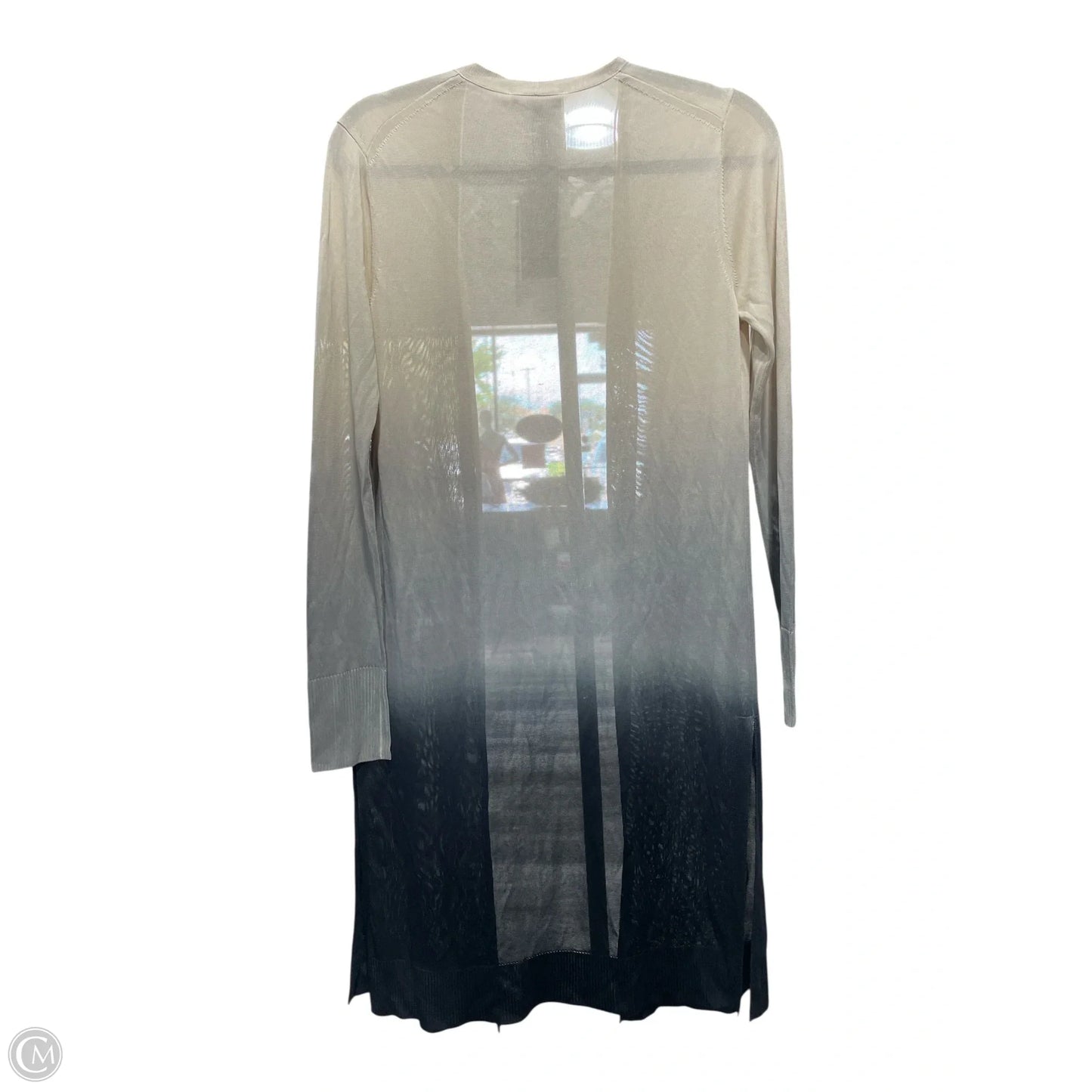 Cardigan Designer By Lafayette 148 In Black & Brown, Size: S