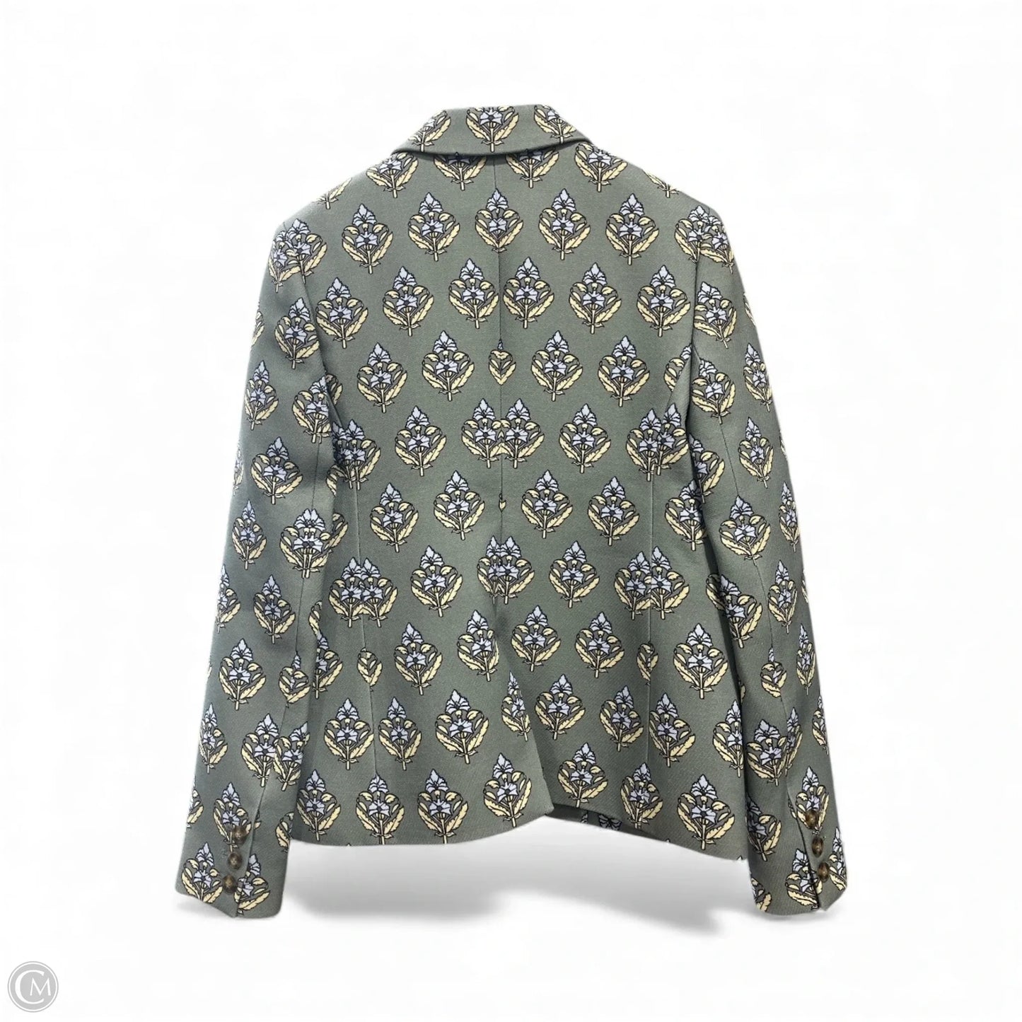 Blazer Designer By Tory Burch In Floral Print, Size: 4