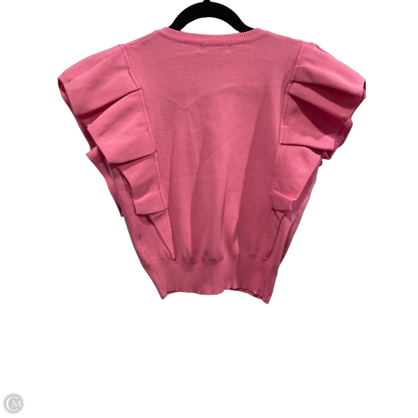 Top Short Sleeve By Strut & Bolt In Pink, Size: S